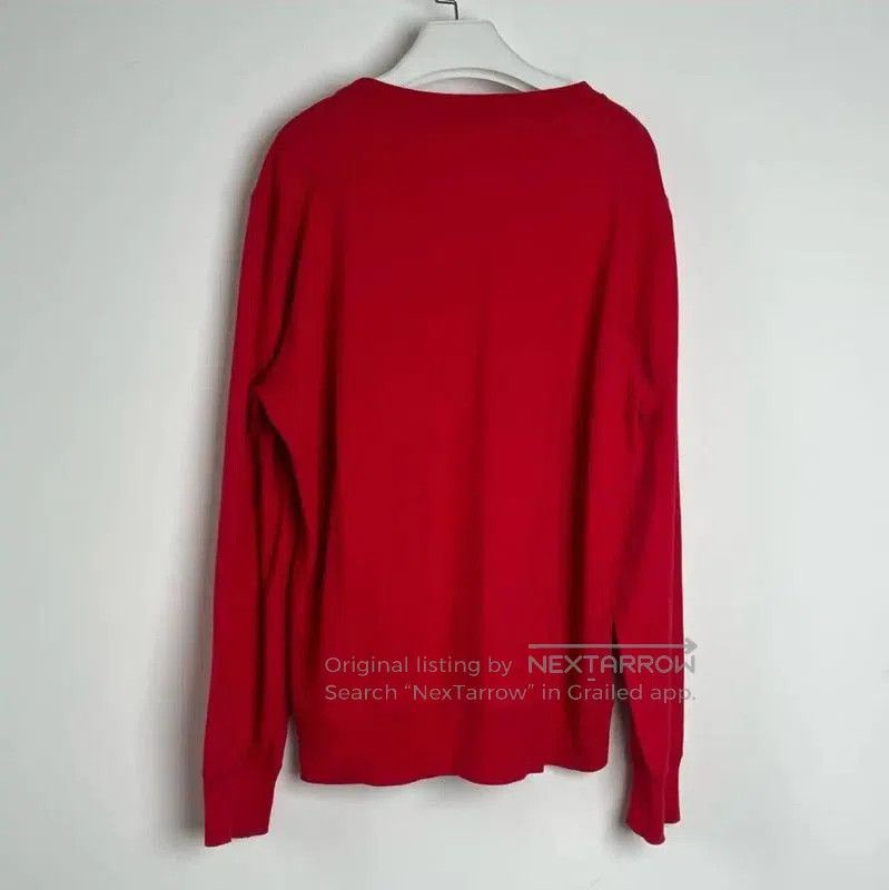 Louis Vuitton Louis Vuitton Red Long Sleeve Sweatshirt for Men . Size US L / EU 52-54 / 3 - 2 Thumbnail