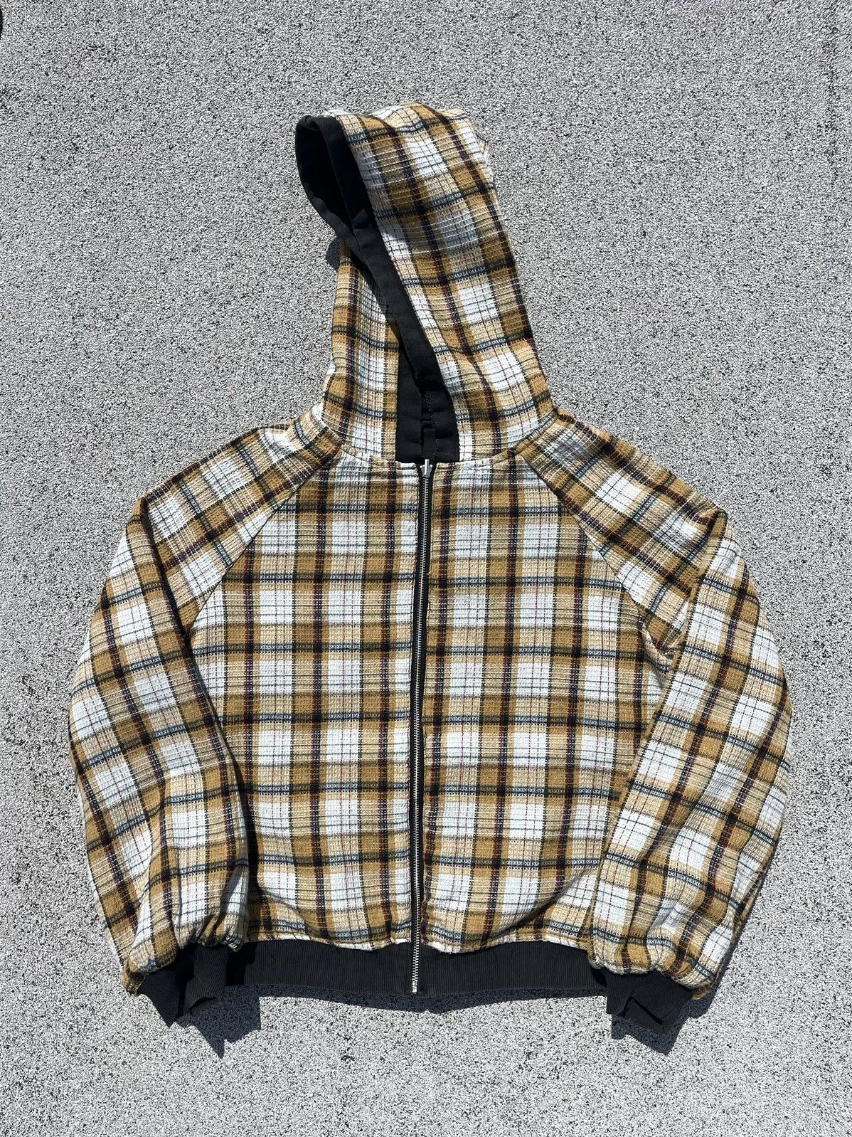 basketcase gallery Basketcase Gallery Hench Reversible Plaid Thermal Zip Up Size US S / EU 44-46 / 1 - 4 Thumbnail