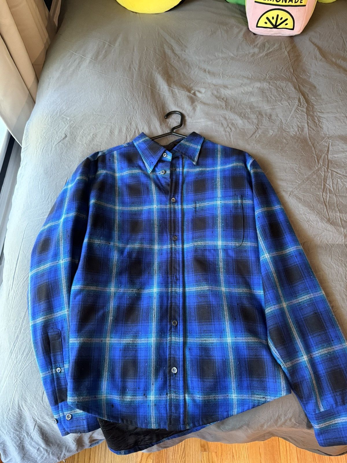 4SDESIGNS 4Sdesigns quilted check overshirt Size US S / EU 44-46 / 1 - 1 Thumbnail