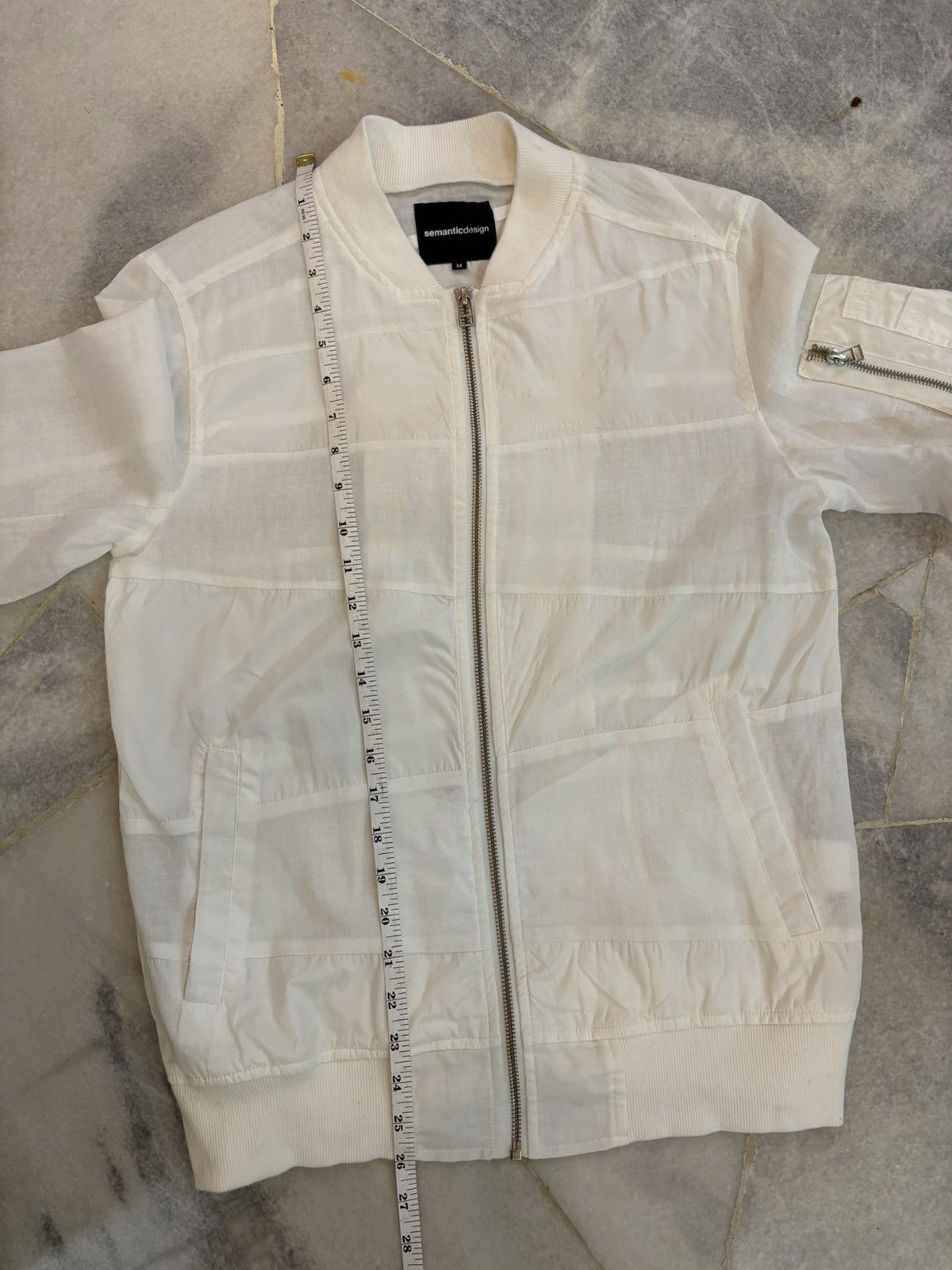Japanese Brand 2000s Semantic design Bomber Jacket Size US M / EU 48-50 / 2 - 24 Thumbnail
