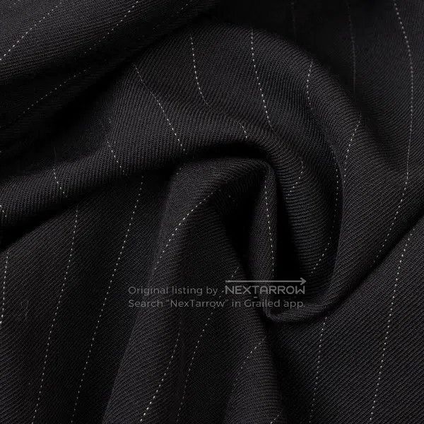 Comme des Garcons Comme des Garcons size F Dark vintage striped design skirt Size 22" - 9 Thumbnail