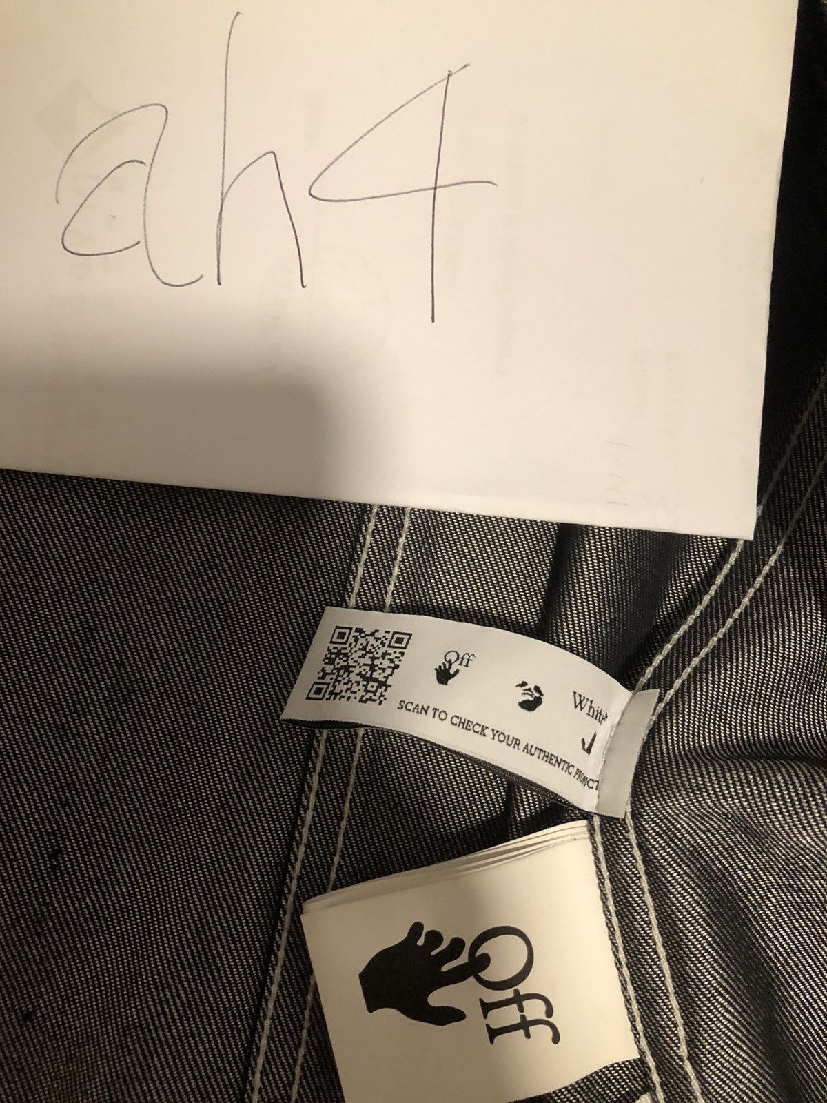 Off-White Off-White denim jacket Size US XL / EU 56 / 4 - 6 Thumbnail
