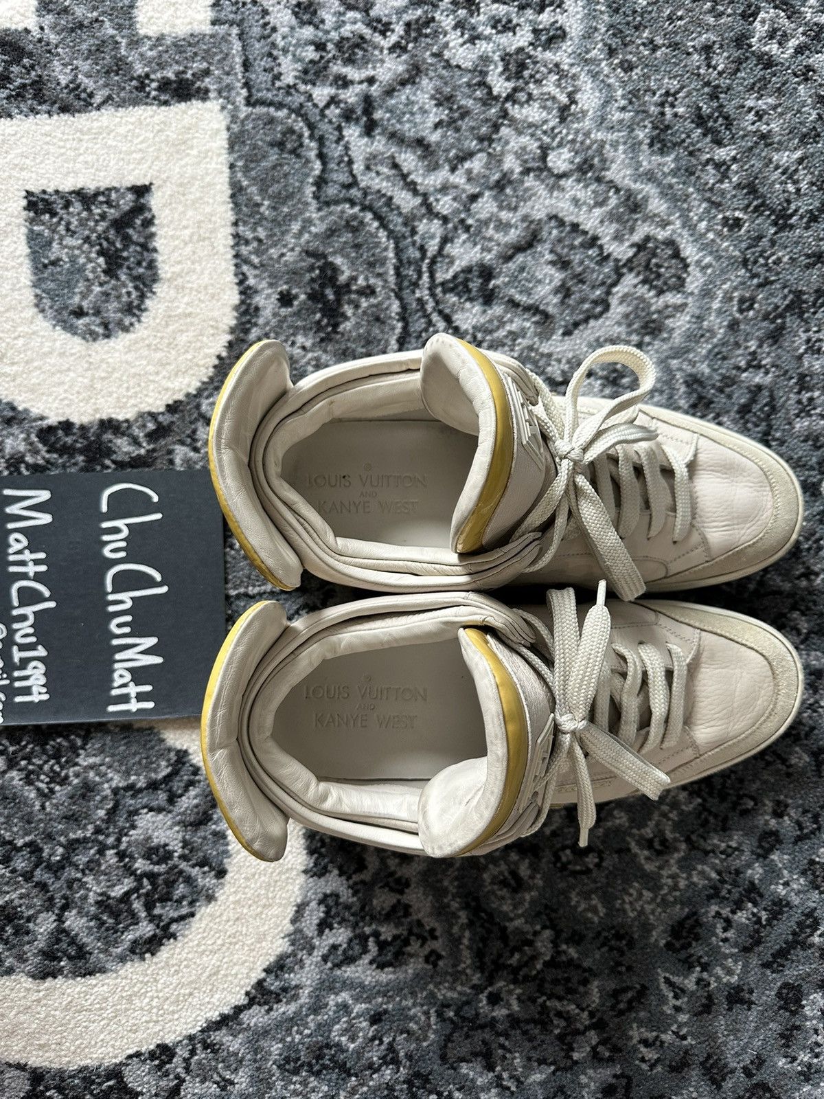 Kanye West × Louis Vuitton × Marc Jacobs Louis Vuitton Don by Kanye West Cream Size US 10 / EU 43 - 4 Thumbnail