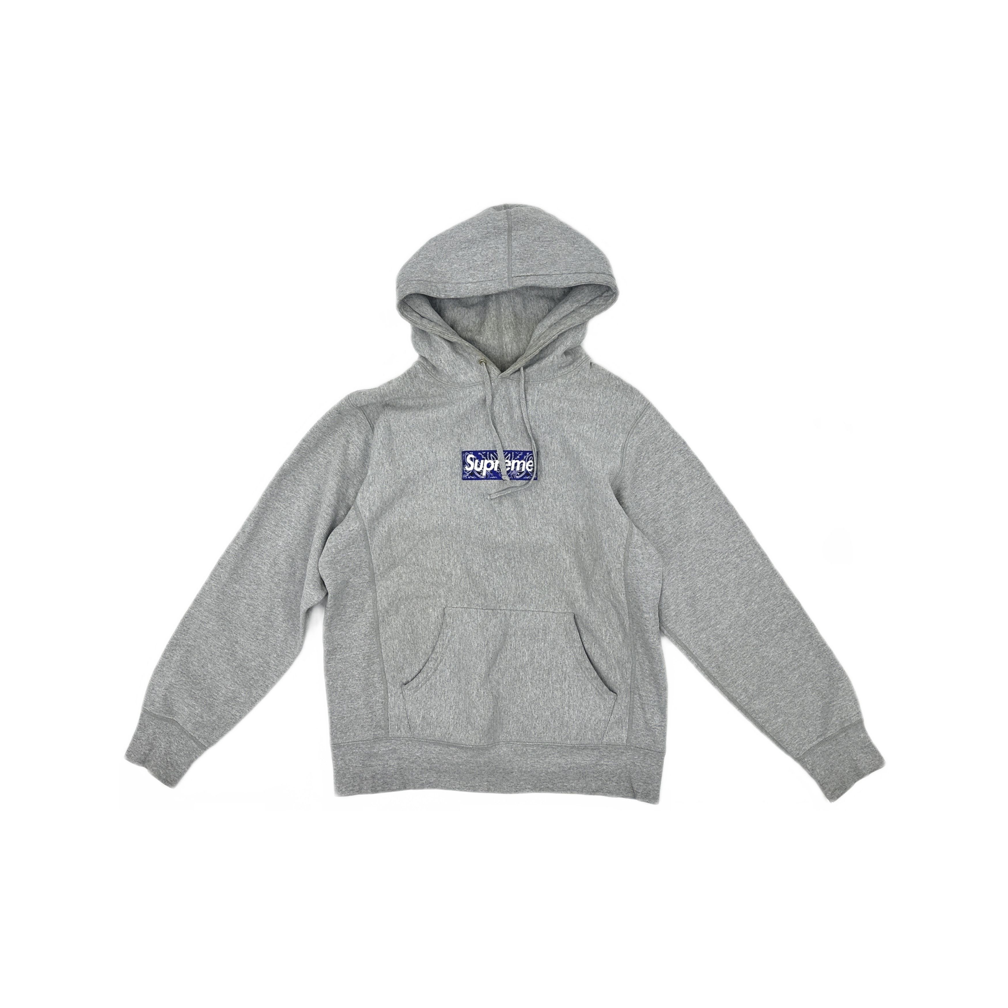 Supreme Supreme Bandana Box Logo Hoodie | Grailed