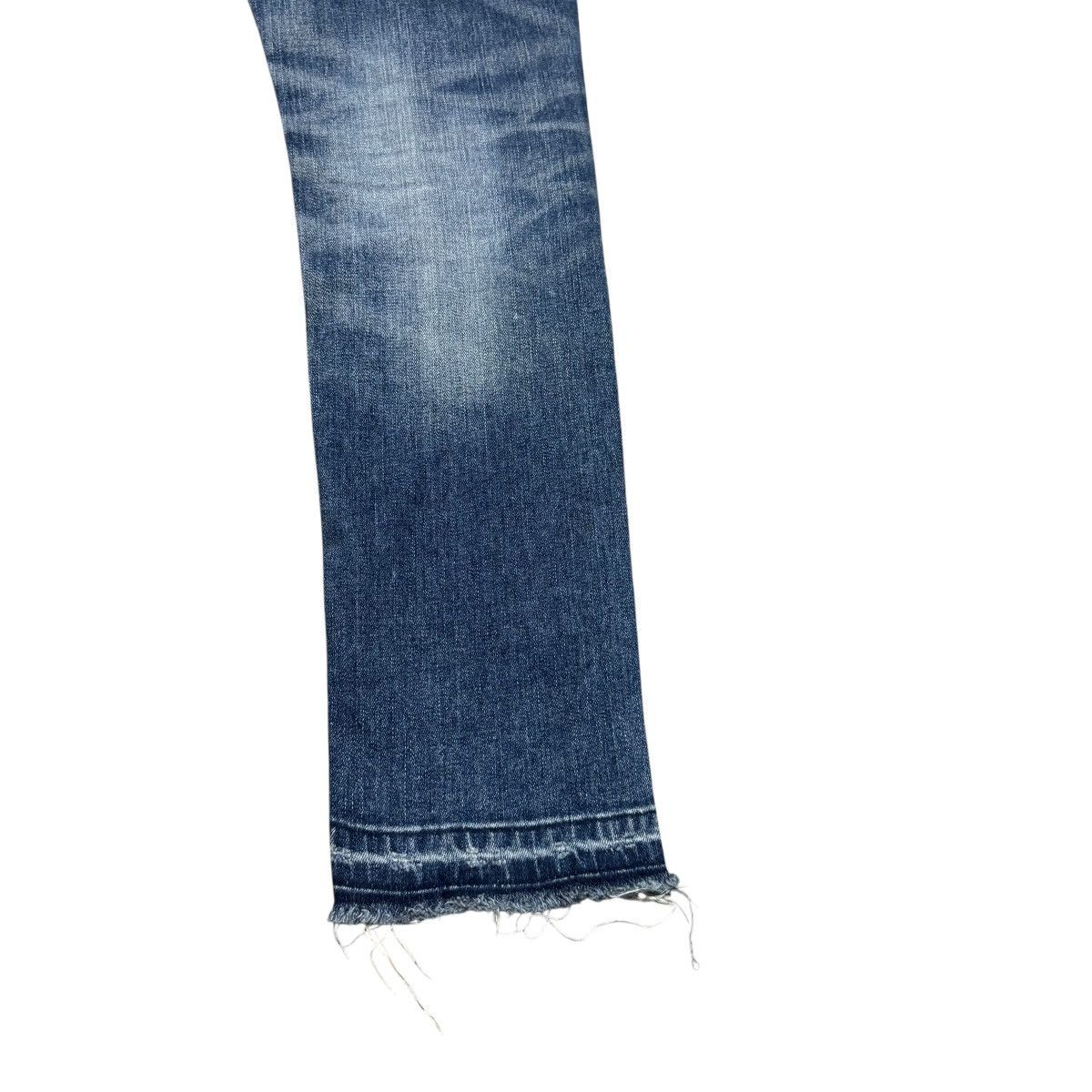 GOSTAR DE FUGA Gostar De Fuga Reconstruct Denim Skinny Jeans Size US 33 - 16 Thumbnail