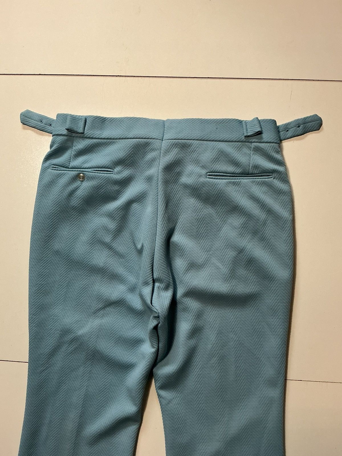 McGregor Vintage 60s 70s Mcgregor Polyester Disco Flare Dress Pants Size US 38 / EU 54 - 11 Thumbnail