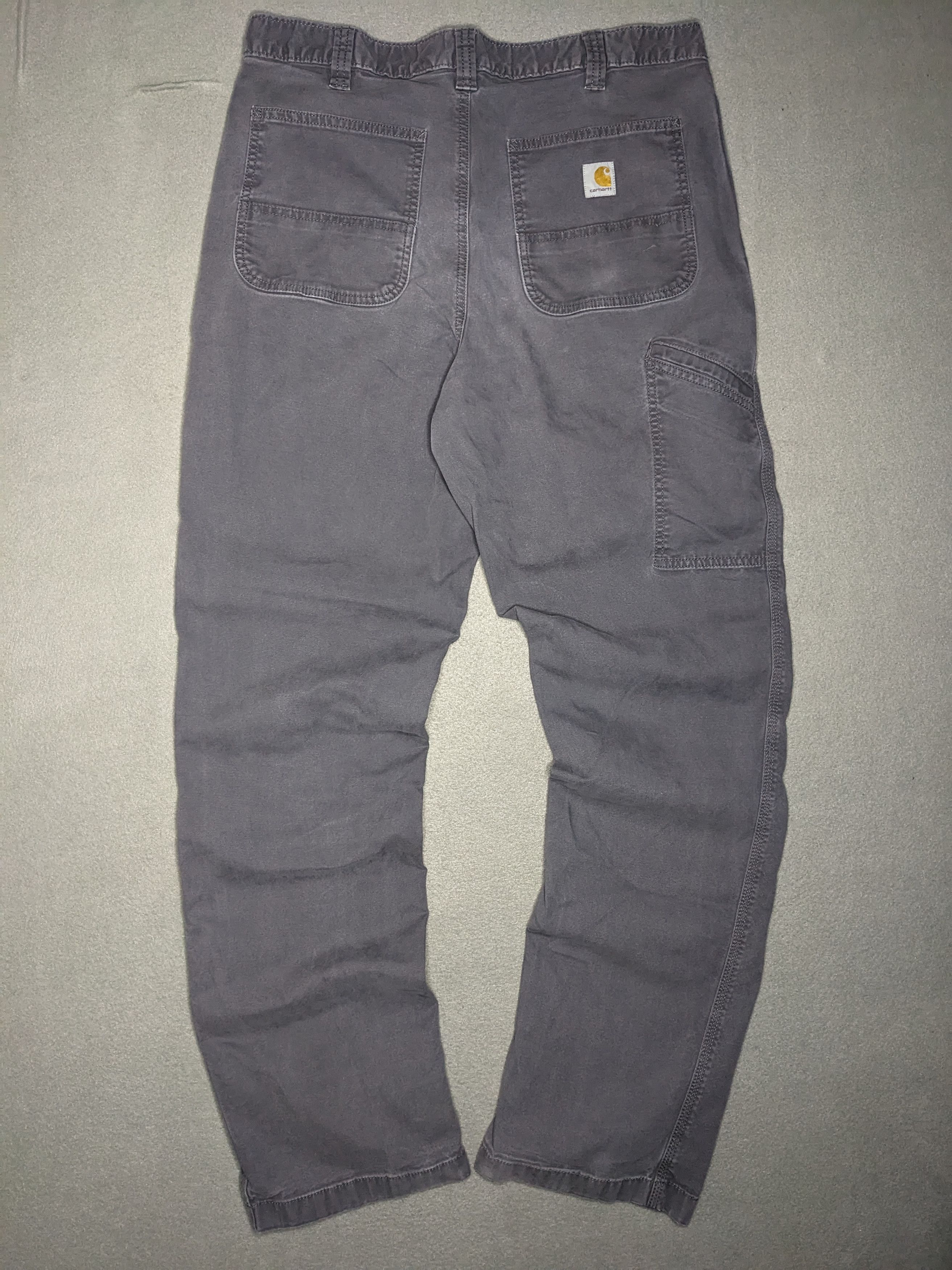 Carhartt Carhartt Canvas Pants 36x35 Relaxed Rugged Distressed Pants Size US 36 / EU 52 - 1 Thumbnail