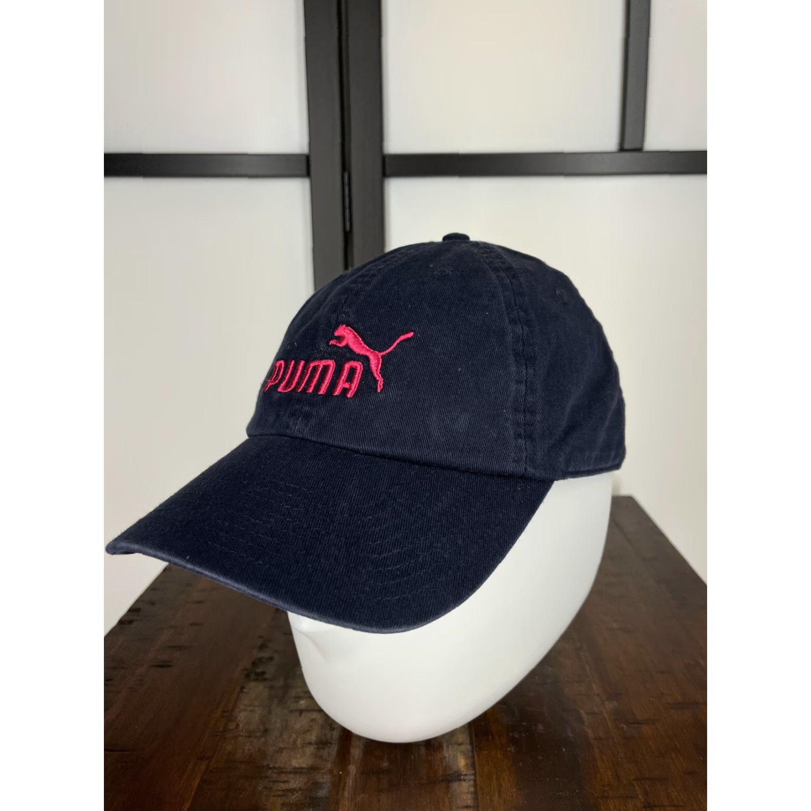 Puma PUMA Hat Cap Strap Back Adult One Size Blue Pink Cotton Twill Embroider Outdoor Baseball Cap Casual Logo Outdoor Men Size ONE SIZE - 4 Thumbnail