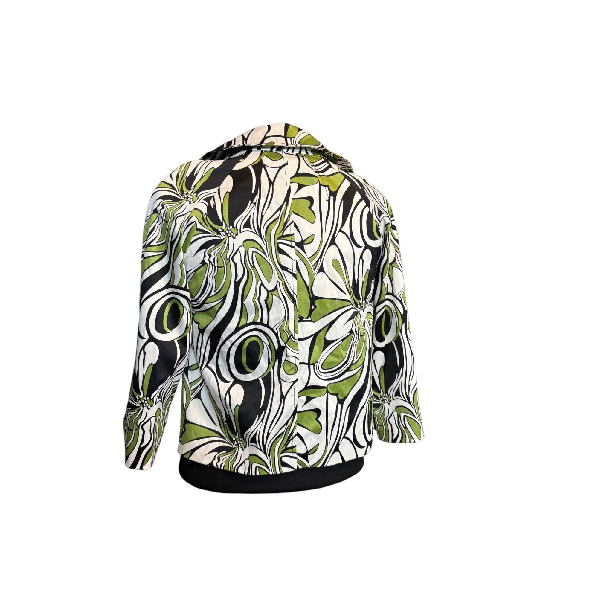 Other vertigo Womens Abstract Print Cropped Jacket With Large Butt Size S / US 4 / IT 40 - 2 Thumbnail