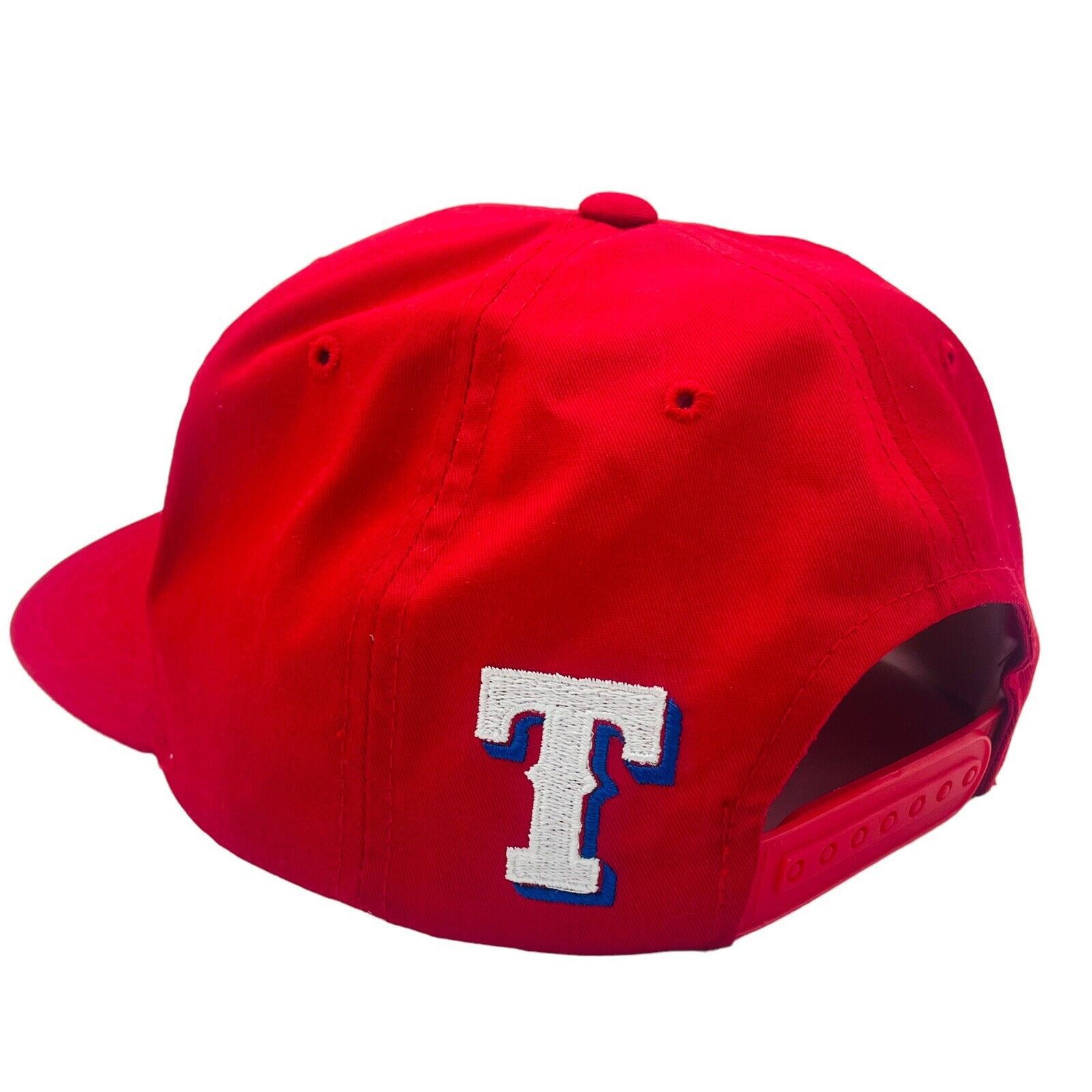 Vintage VTG Texas Rangers ANNCO Snapback Hat Cap- Professional Model Size ONE SIZE - 4 Thumbnail