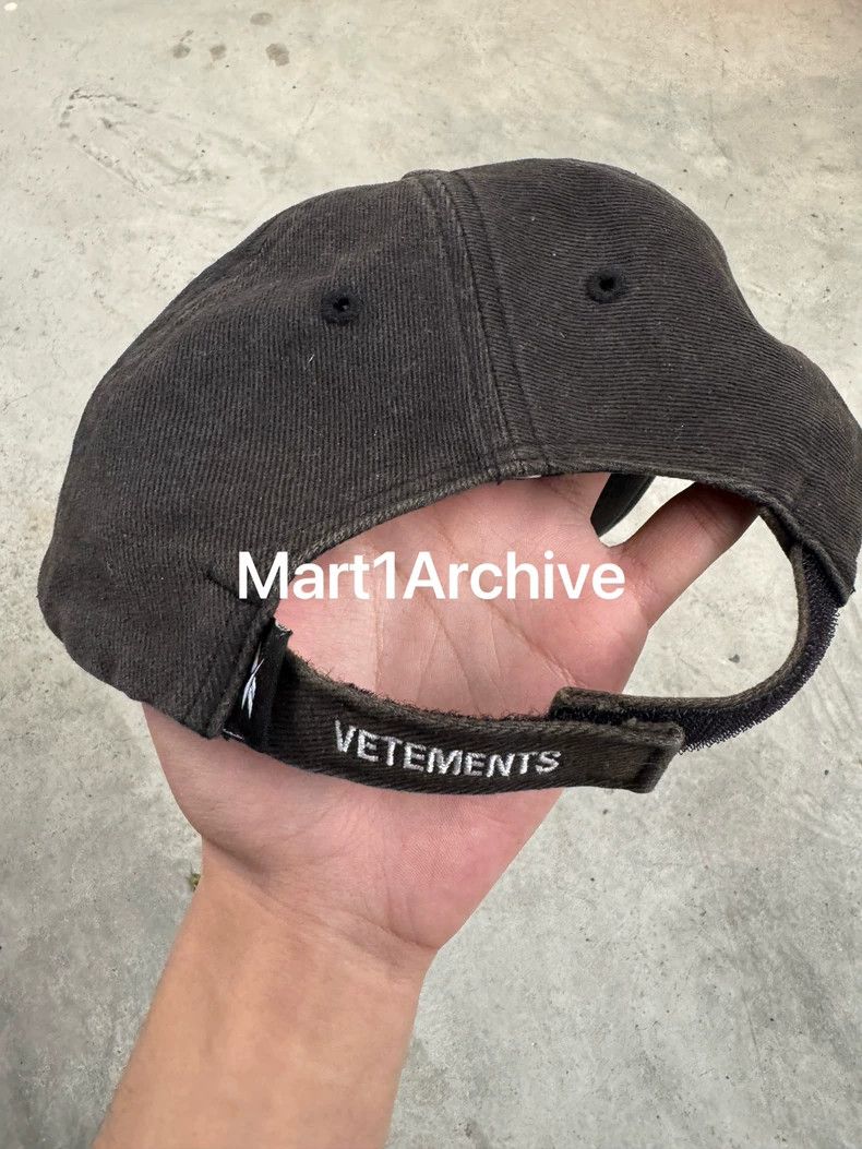 Vetements Vetements Flame embroidered cap 2503-Nextarrow Size ONE SIZE - 4 Thumbnail
