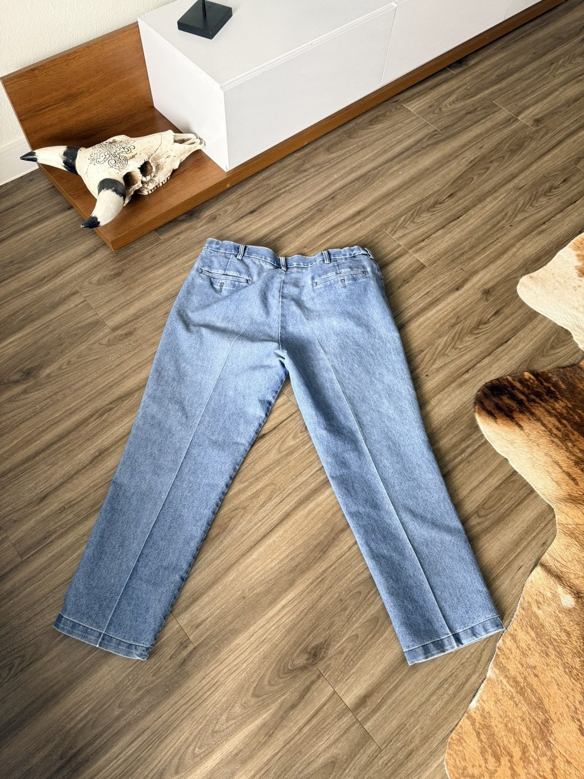 Haggar Haggar Men's Classic Fit Denim Jeans 38x29 Size US 38 / EU 54 - 4 Thumbnail