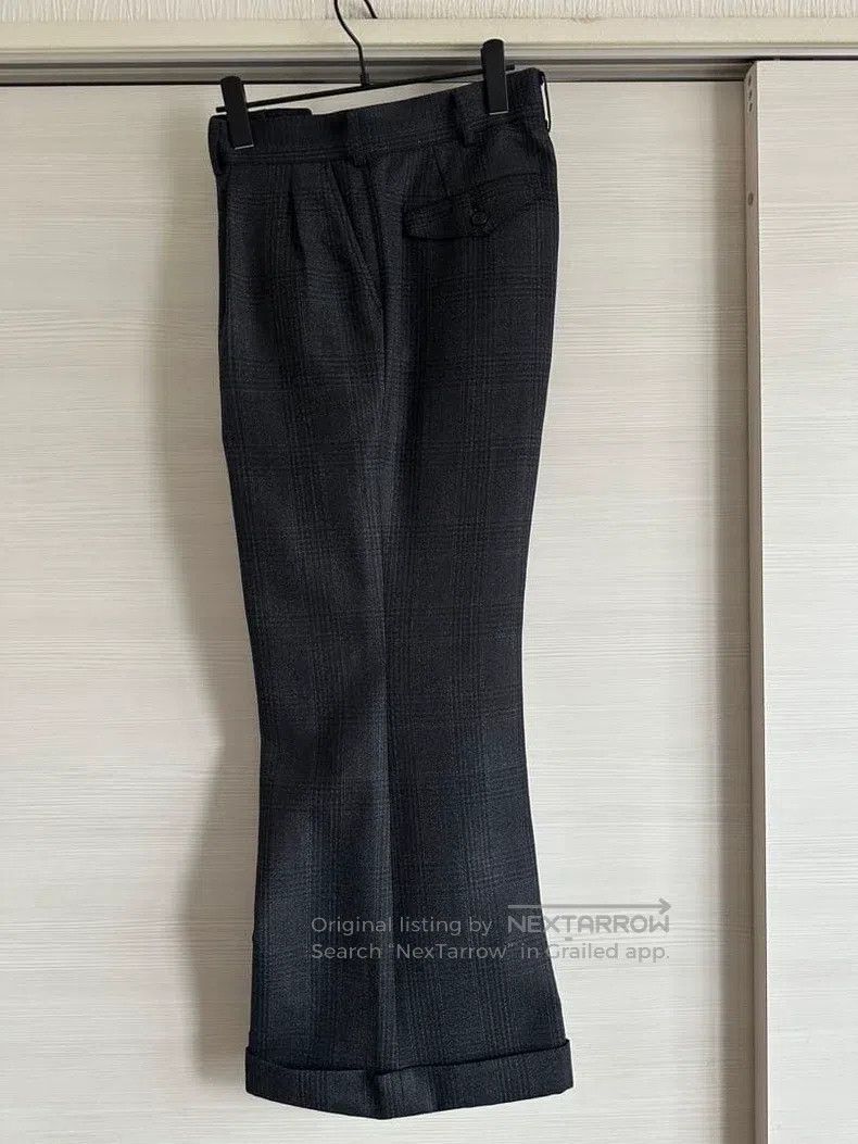 Junya Watanabe Junya Watanabe size S Pants Trousers Wool Wide Leg Pants Size US 27 - 4 Thumbnail