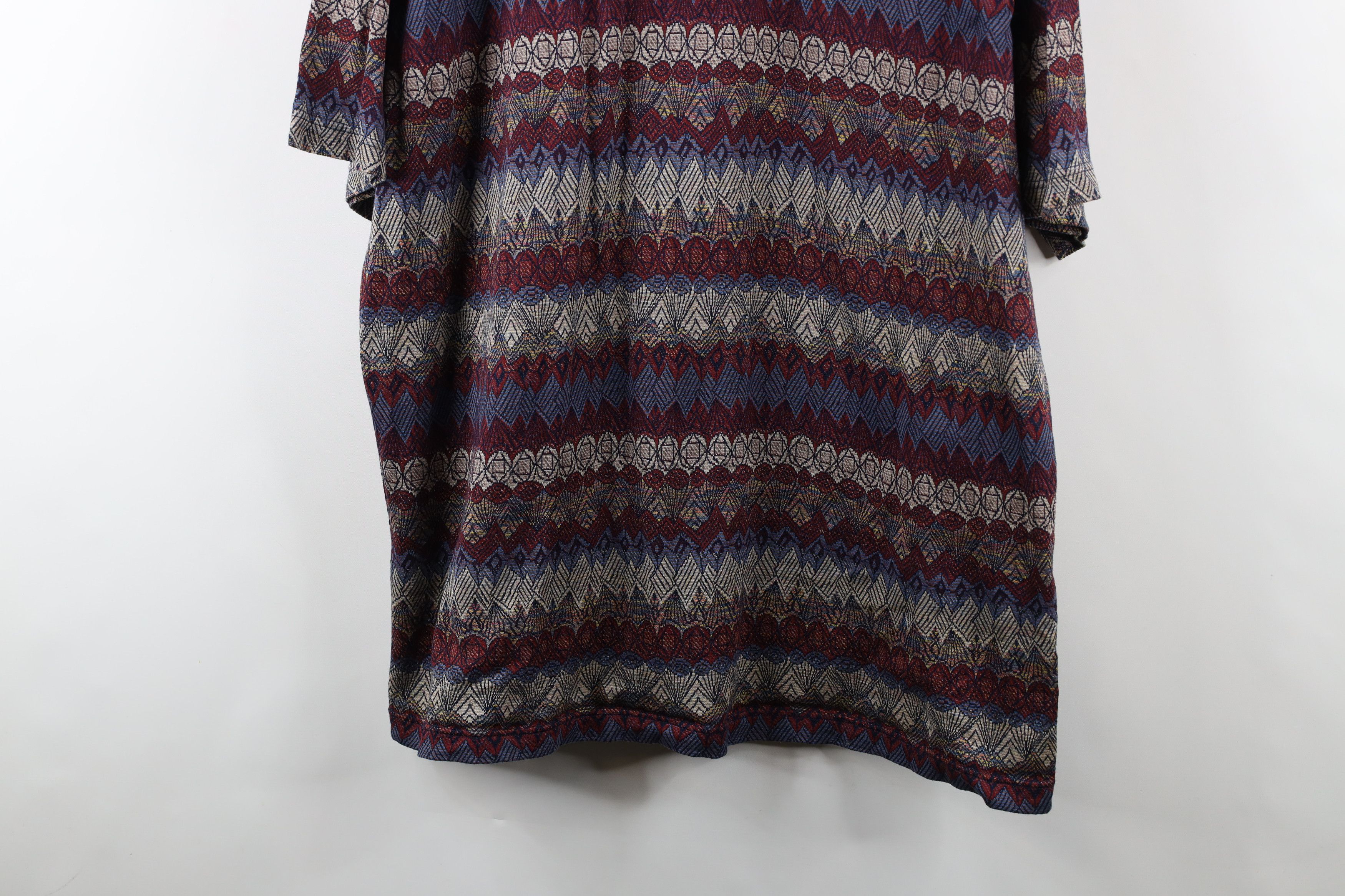 St. Croix × Vintage Vintage 90s St Croix Coogi Style Geometric Knit Polo Shirt Size US L / EU 52-54 / 3 - 3 Thumbnail