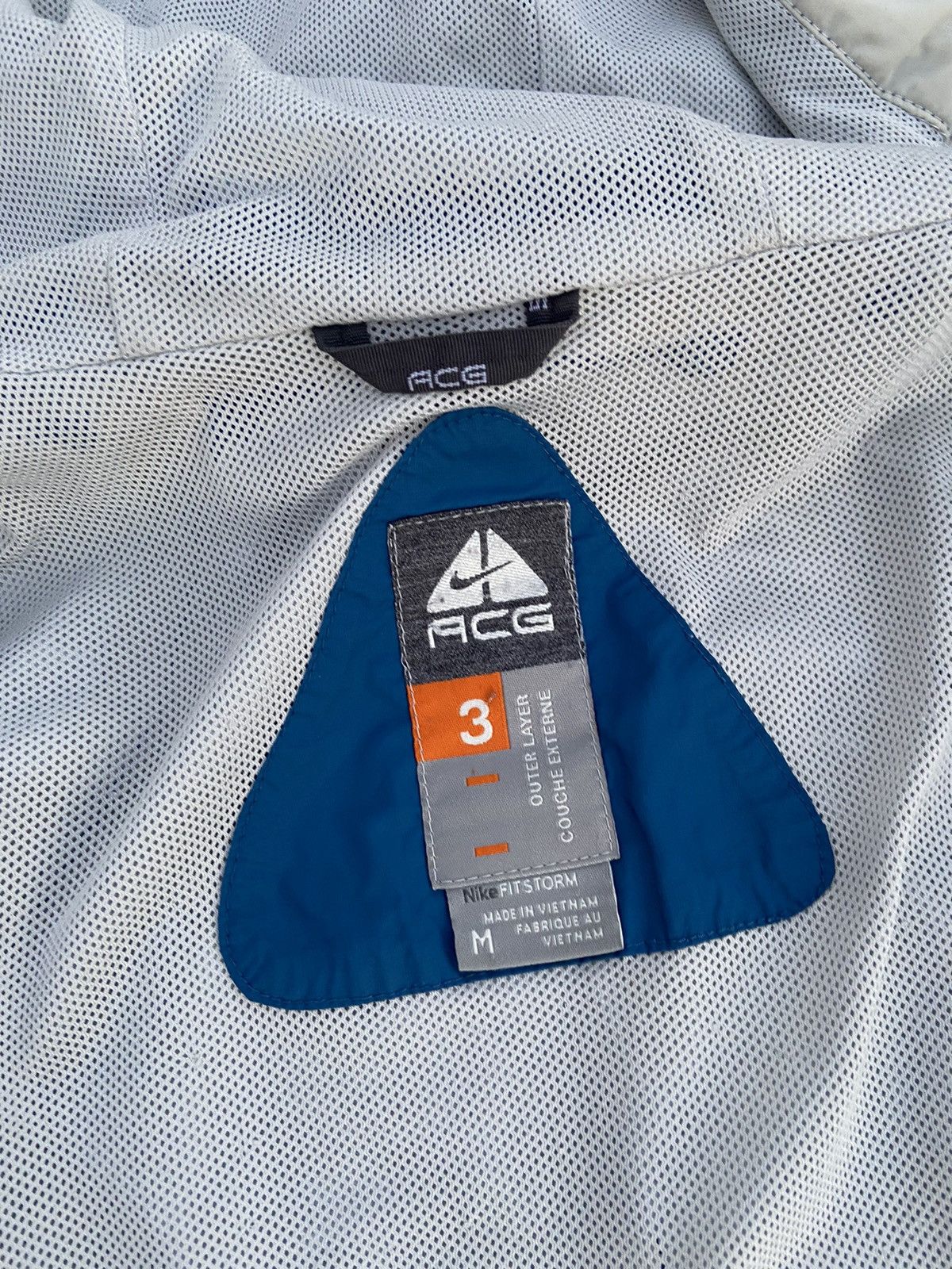 Nike Crazy Vintage Y2K Nike ACG Blue Windbreaker Zip Up Anorak Size US M / EU 48-50 / 2 - 6 Thumbnail