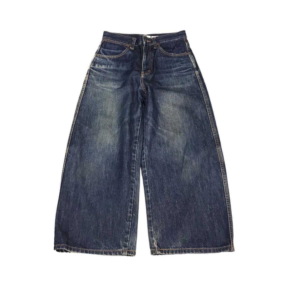 Japanese Brand UNIQLO X U UNDERCAVER BAGGY STYLE DENIM PANTS Size 24" / US 00 / IT 34 - 1 Thumbnail