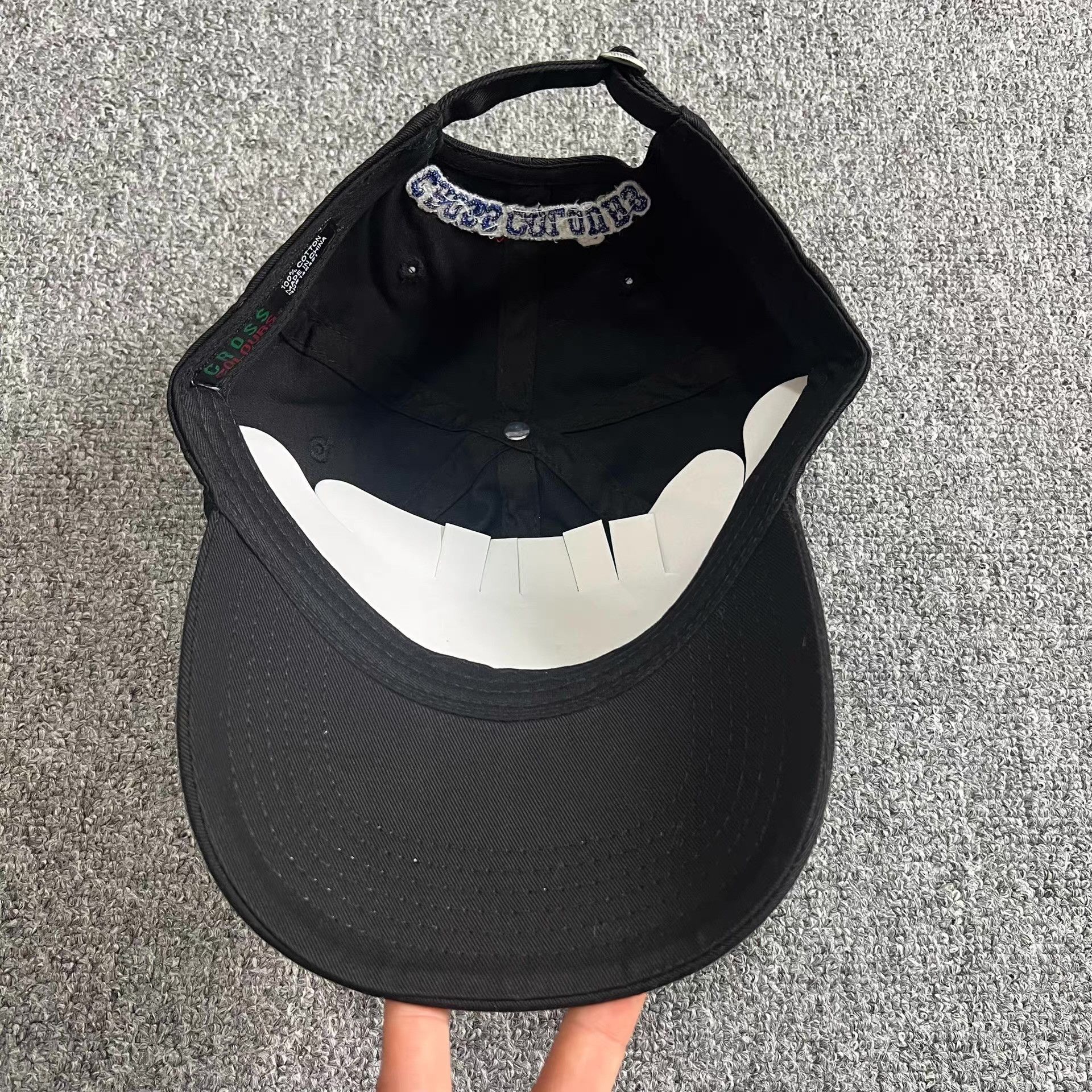 Cross Colours CrossColoursEmbroideredCurvedBrim Baseball Cap / Sun Hat Q7 Size ONE SIZE - 9 Thumbnail