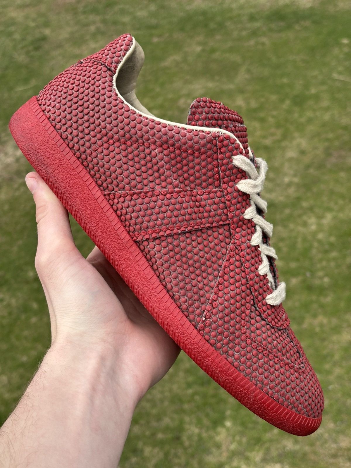 Maison Margiela Replica GAT Low Red Rubber Size US 9 / EU 42 - 1 Thumbnail
