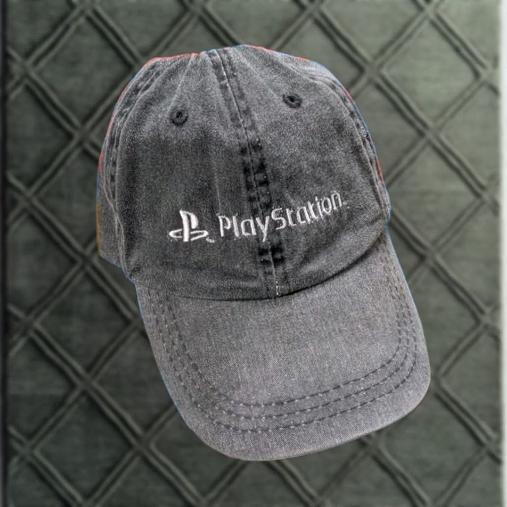 Vintage VINTAGE PlayStation Hat Dad Cap Video Game "Play Has No Limits" 90s Mens Size ONE SIZE - 1 Thumbnail