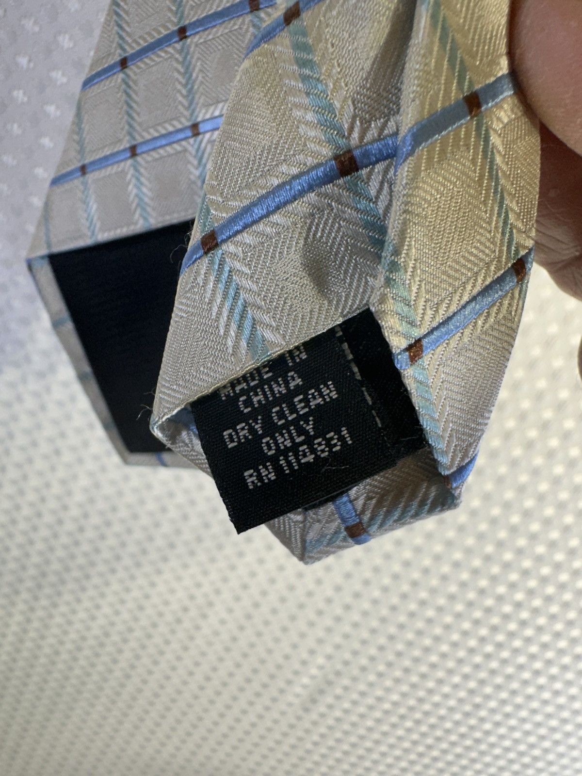 Nicole Miller Nicole Miller Fine Silk Tie Size ONE SIZE - 3 Thumbnail