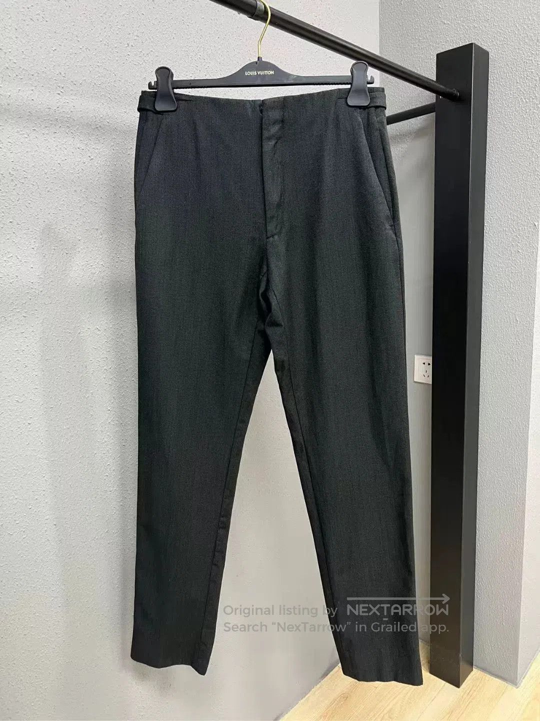Dior Straight-Leg Trousers in Black.