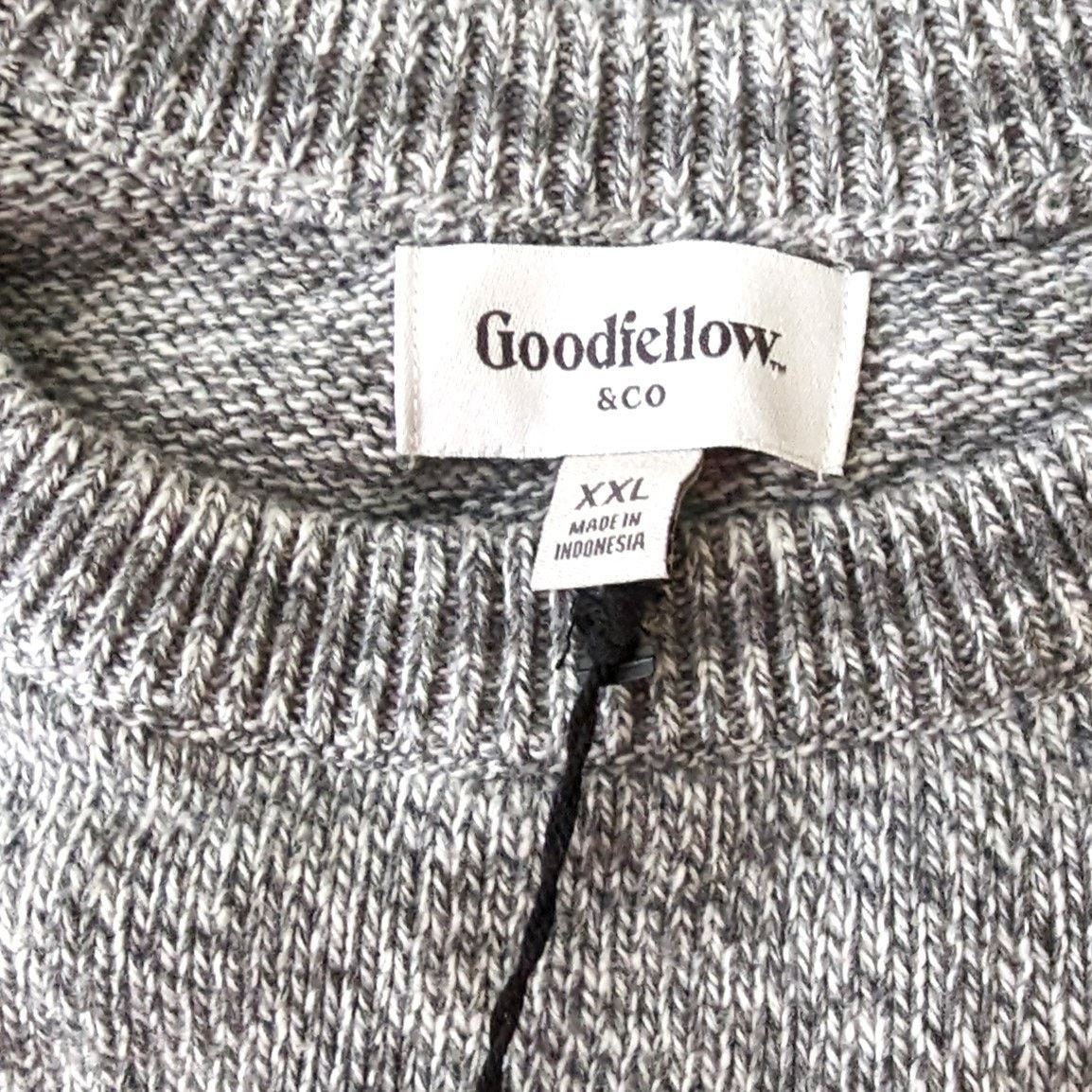 Target Basics Goodfellow & Co Men's Knit Crewneck Sweater Gray XXL NWT Size US XXL / EU 58 / 5 - 5 Thumbnail