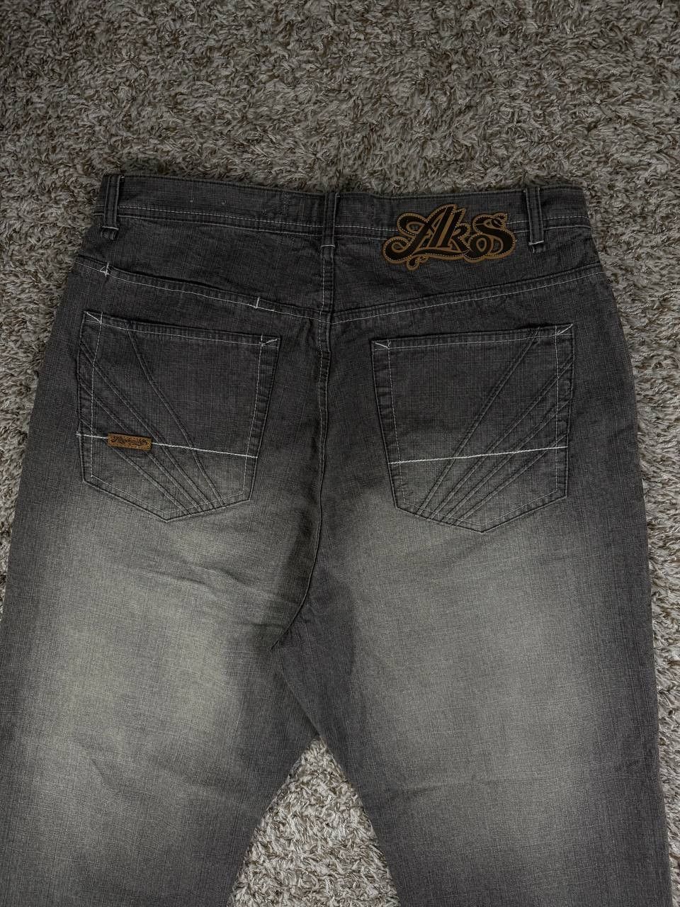 Akademiks Akademiks Denim Baggy Jeans Y2K Hip Hop Stitched Skater Size US 36 / EU 52 - 11 Thumbnail