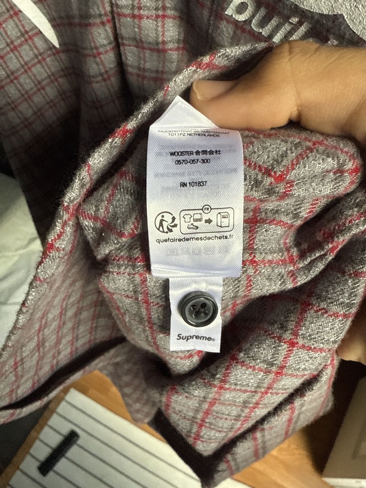 Supreme × Undercover Supreme x Undercover peace builder flannel Size US M / EU 48-50 / 2 - 7 Thumbnail