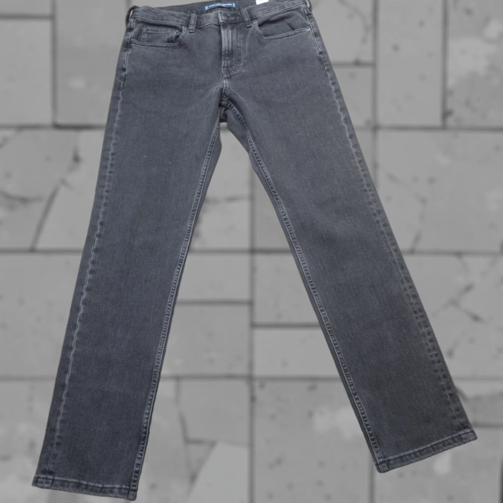 Everlane VINTAGE Everlane Jeans 30 x 28 Black Slim Denim Cotton Blend Belt Loops Regular Men Straight 30x28 Slimming - Jeans - Mens Size US 30 / EU 46 - 1 Thumbnail