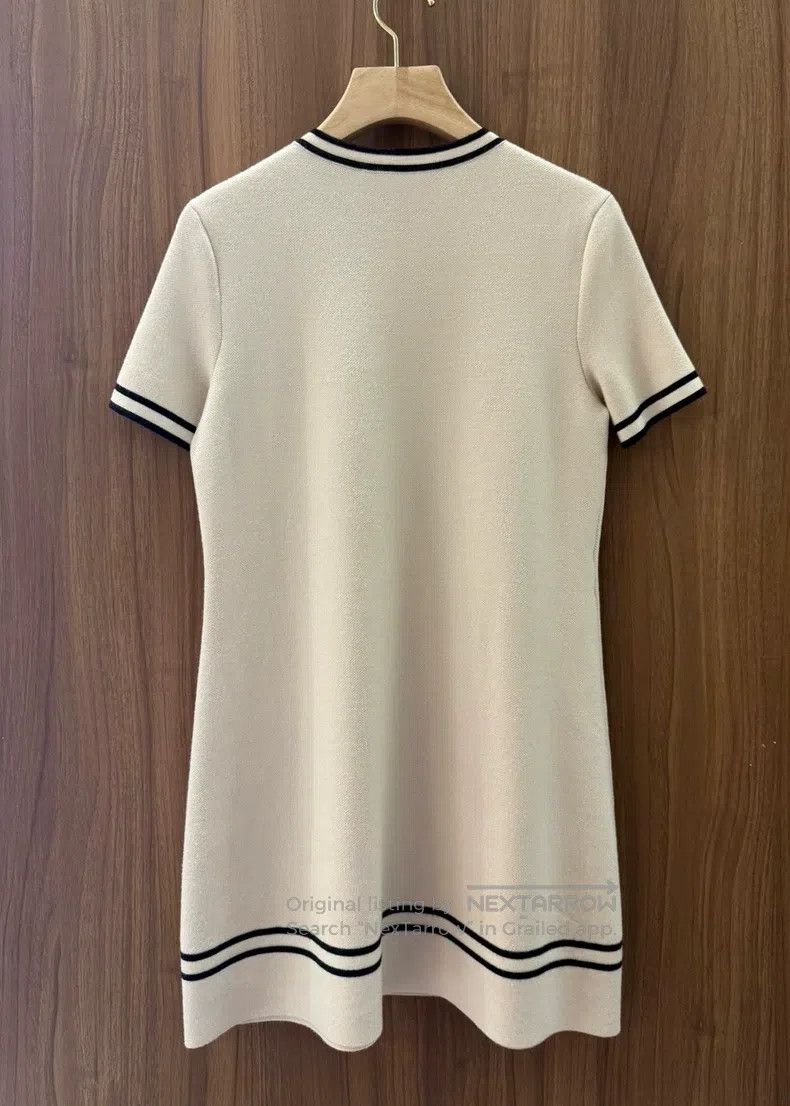 Gucci Gucci Off-white knitted dress Size M / US 6-8 / IT 42-44 - 2 Thumbnail