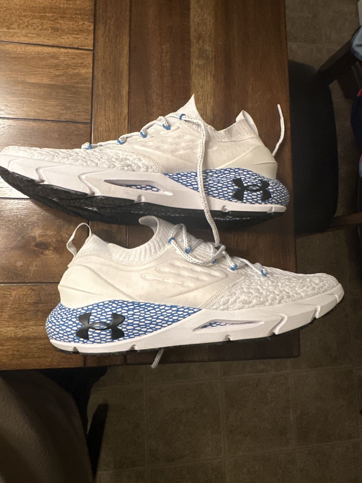 Under Armour Under Armor HOVR Phantom 2 Reflect ‘White Blue Circuit’ Size US 13 / EU 46 - 6 Thumbnail