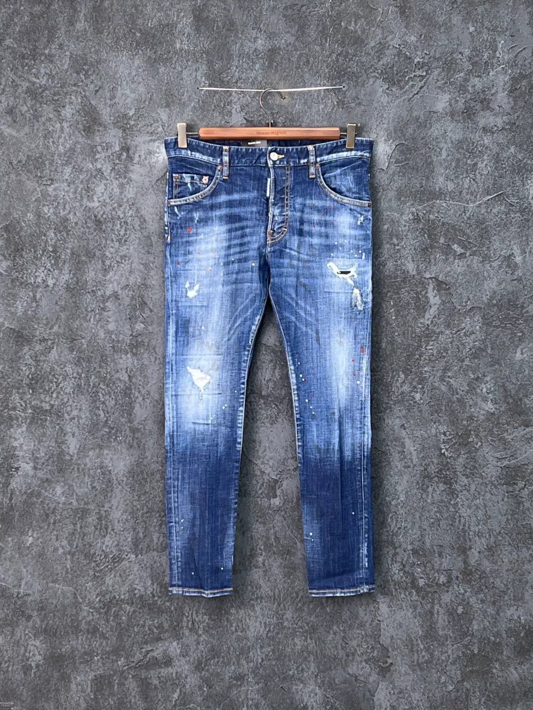 Dsquared2 Dsquared2 Denim Red Denim Jeans 32 Men Size US 32 / EU 48 - 1 Thumbnail