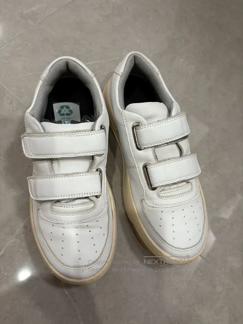Acne Studios Acne Studios Velcro White Sneakers Size US 8.5 / IT 38.5 - 6 Thumbnail