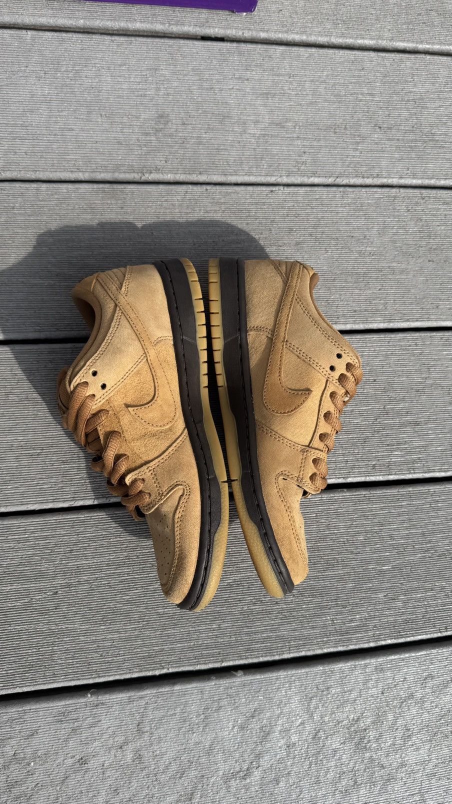 Nike SB Nike SB Dunk Low - Wheat Size US 5.5 / EU 38 - 4 Thumbnail