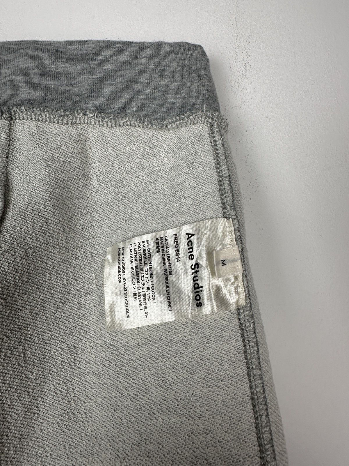 Acne Studios Acne Studios Fred Sweatpants Joggers Pants Trousers Size US 32 / EU 48 - 4 Thumbnail