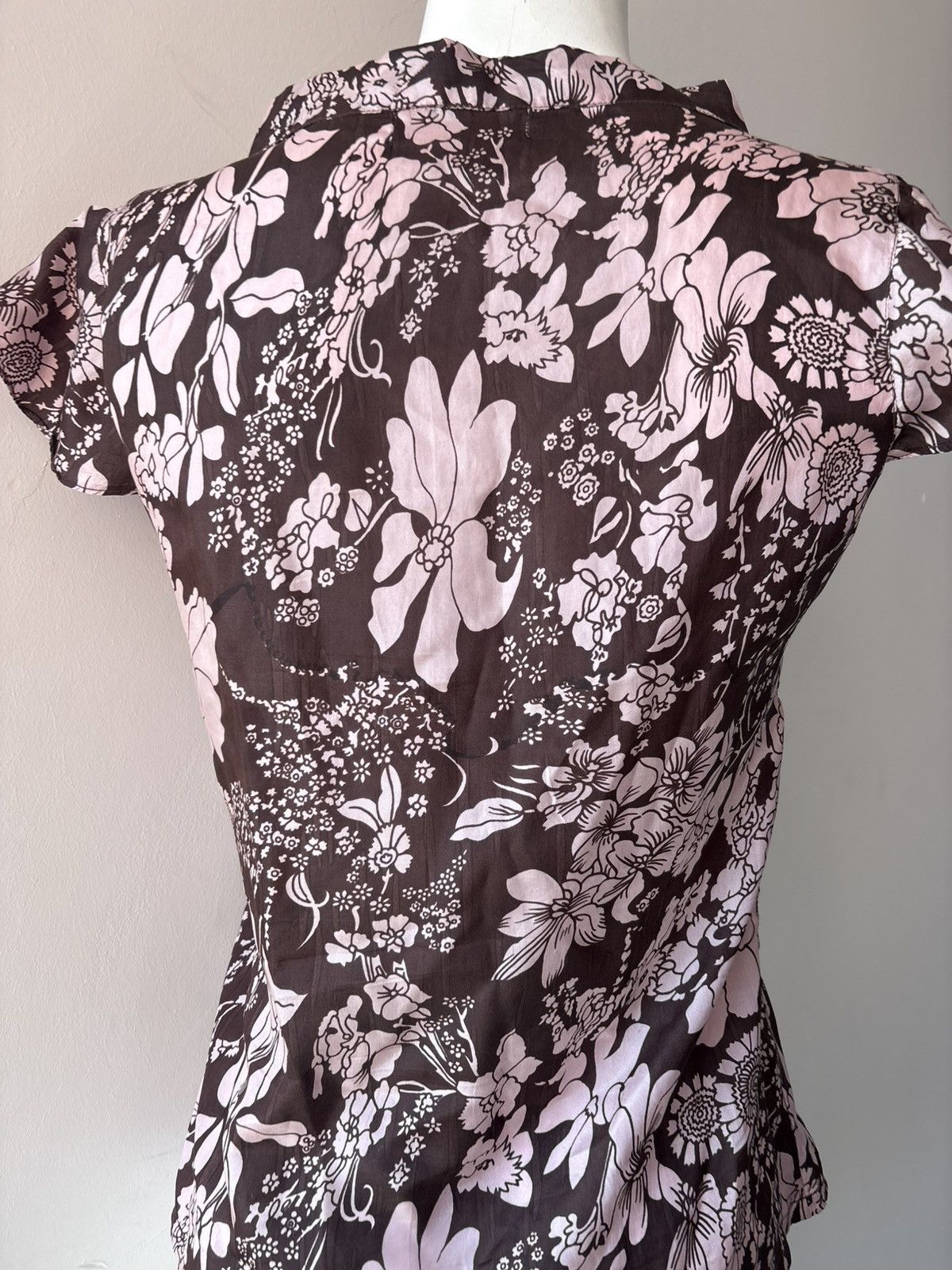 Vintage Silk blouse Size M / US 6-8 / IT 42-44 - 16 Thumbnail
