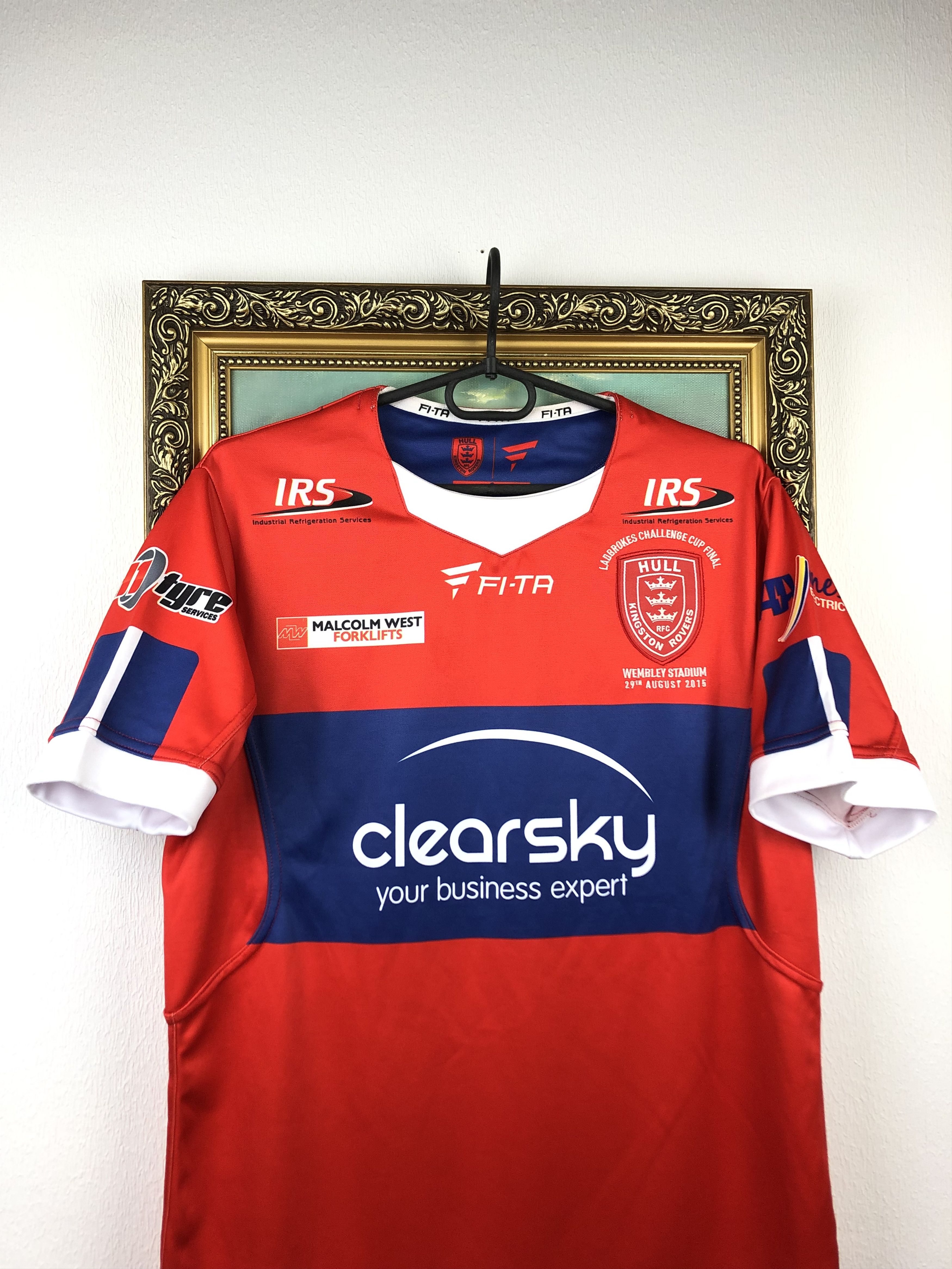 Other Hull Kingston Rovers Rugby Union Jersey Shirt Rare Size US S / EU 44-46 / 1 - 2 Thumbnail