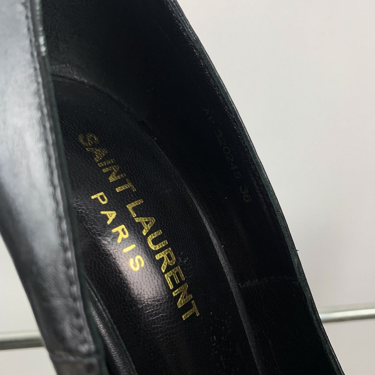 Saint Laurent Paris Saint Laurent Paris Black Heels Pumps Size US 6 / IT 36 - 8 Thumbnail