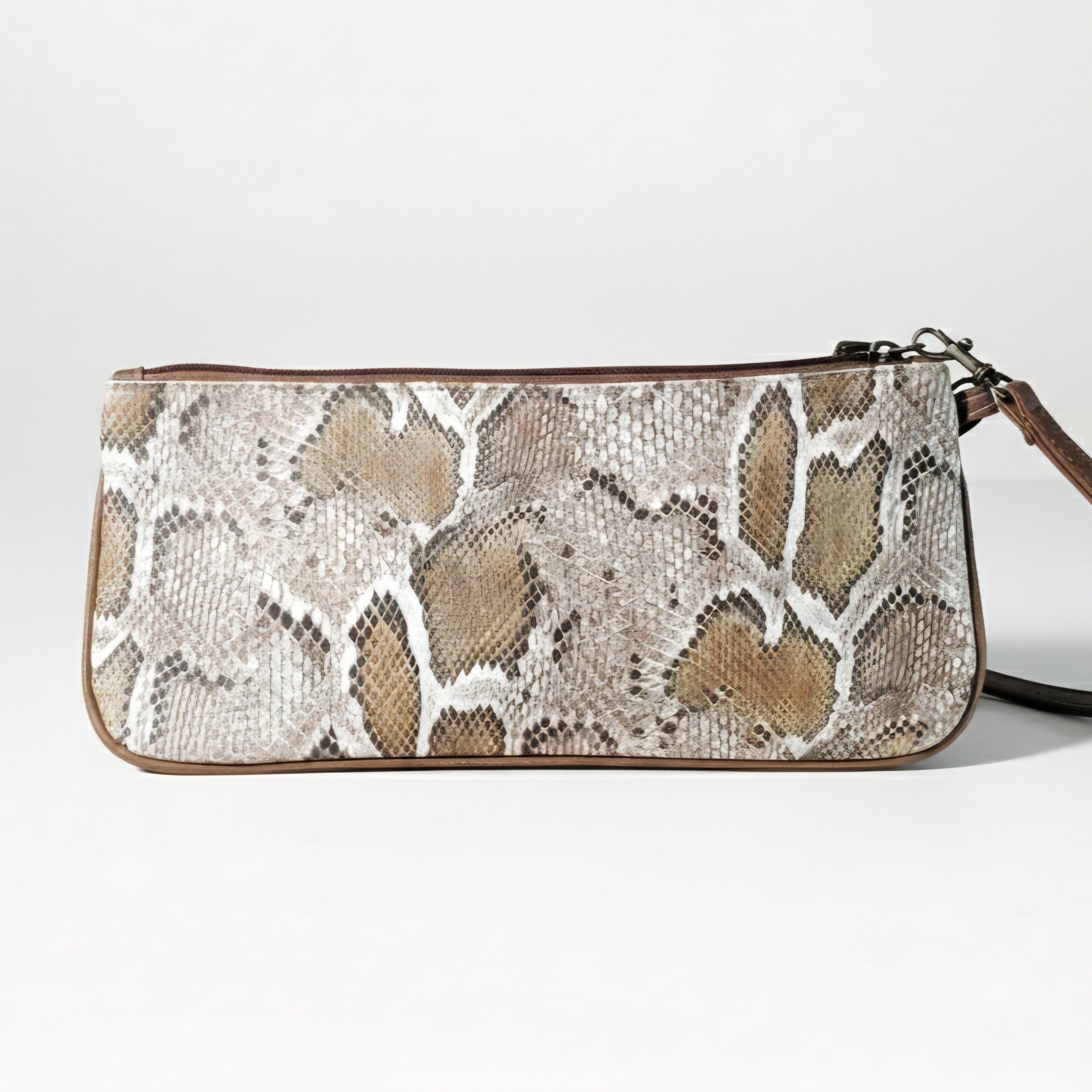 XOXO XOXO 10.5x4.5" Wristlet Purse NEW Snake Print Vegan Leather Size ONE SIZE - 2 Thumbnail
