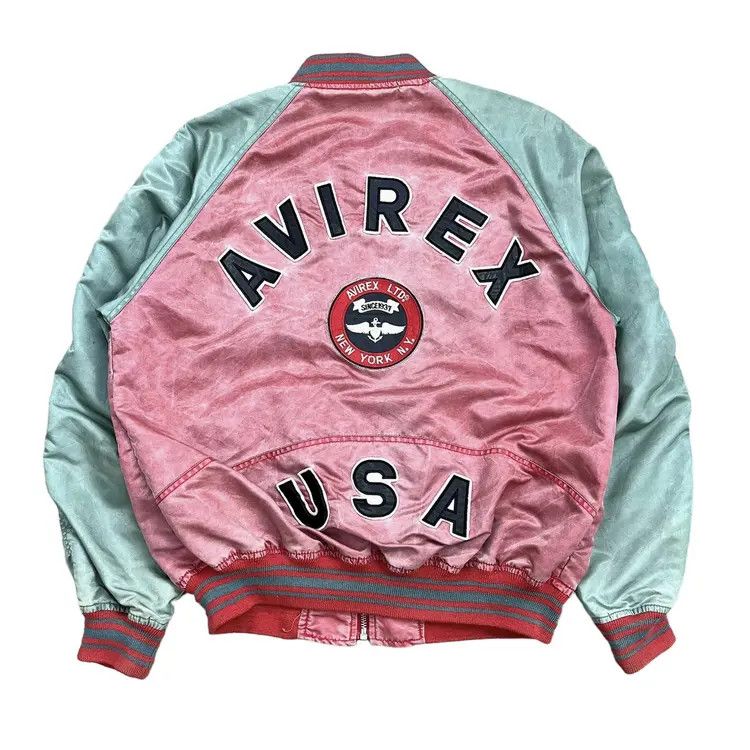 Avirex Vintage Avirex USA Varsity Jacket Size US M / EU 48-50 / 2 - 1 Thumbnail