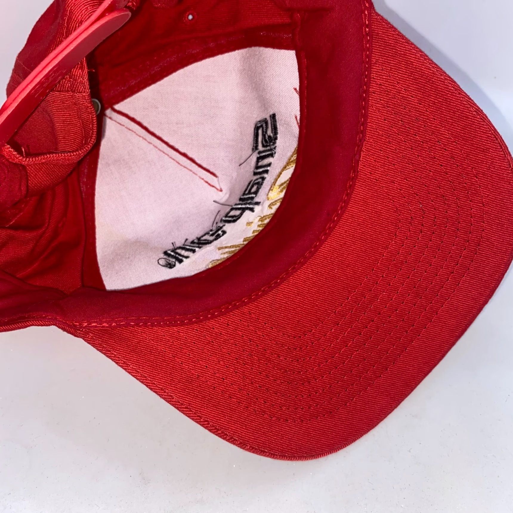 Vintage VINTAGE Snap-On Racing Snapback Hat Red Cap Child? No. Size ONE SIZE - 6 Thumbnail