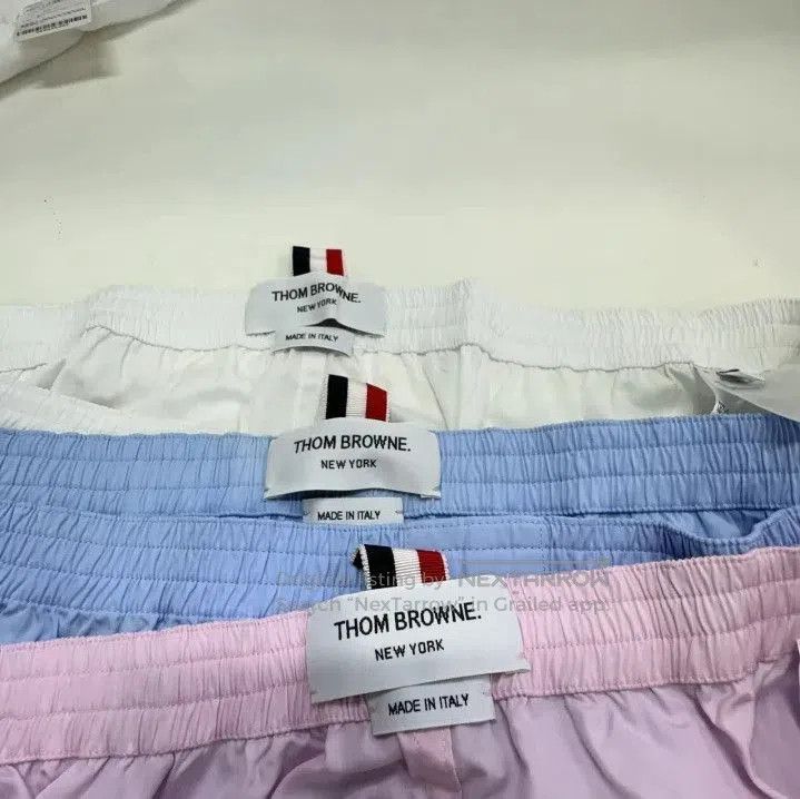 Thom Browne Thom Browne Classic Gray Knit Sport Shorts. Size US 30 / EU 46 - 2 Thumbnail