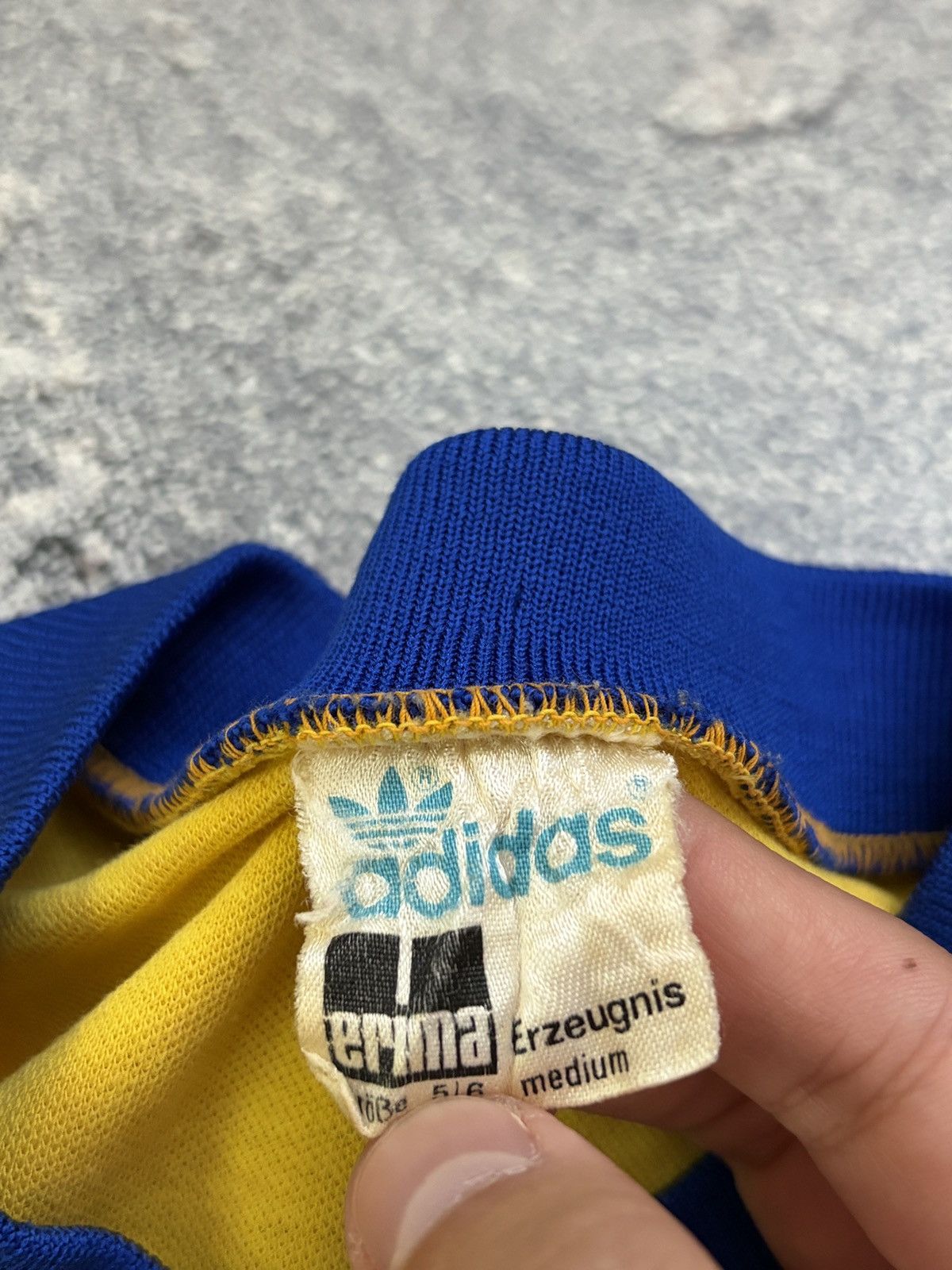 Adidas Vintage 70s Adidas Erima Isostar Ovomaltine Jersey Yellow M Size US M / EU 48-50 / 2 - 3 Thumbnail