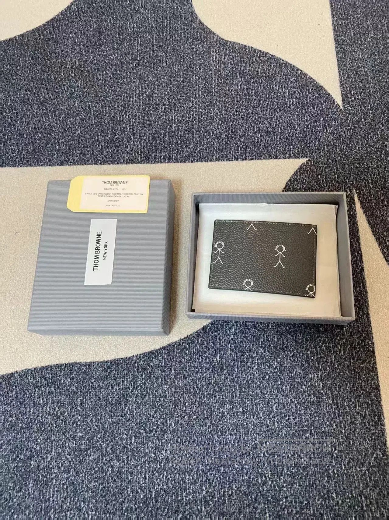 Thom Browne thom browne leather wallet with packaging. Size ONE SIZE - 2 Thumbnail