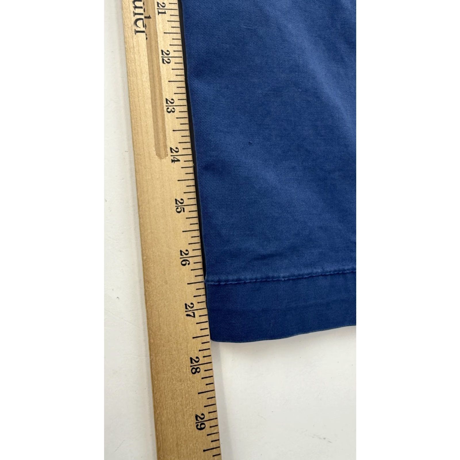 Banana Republic Banana Republic Pants Men Navy Blue Chino Slim Tapered Flat Front 33x32 Casual Smart-Casual Mens Size US 33 - 5 Thumbnail