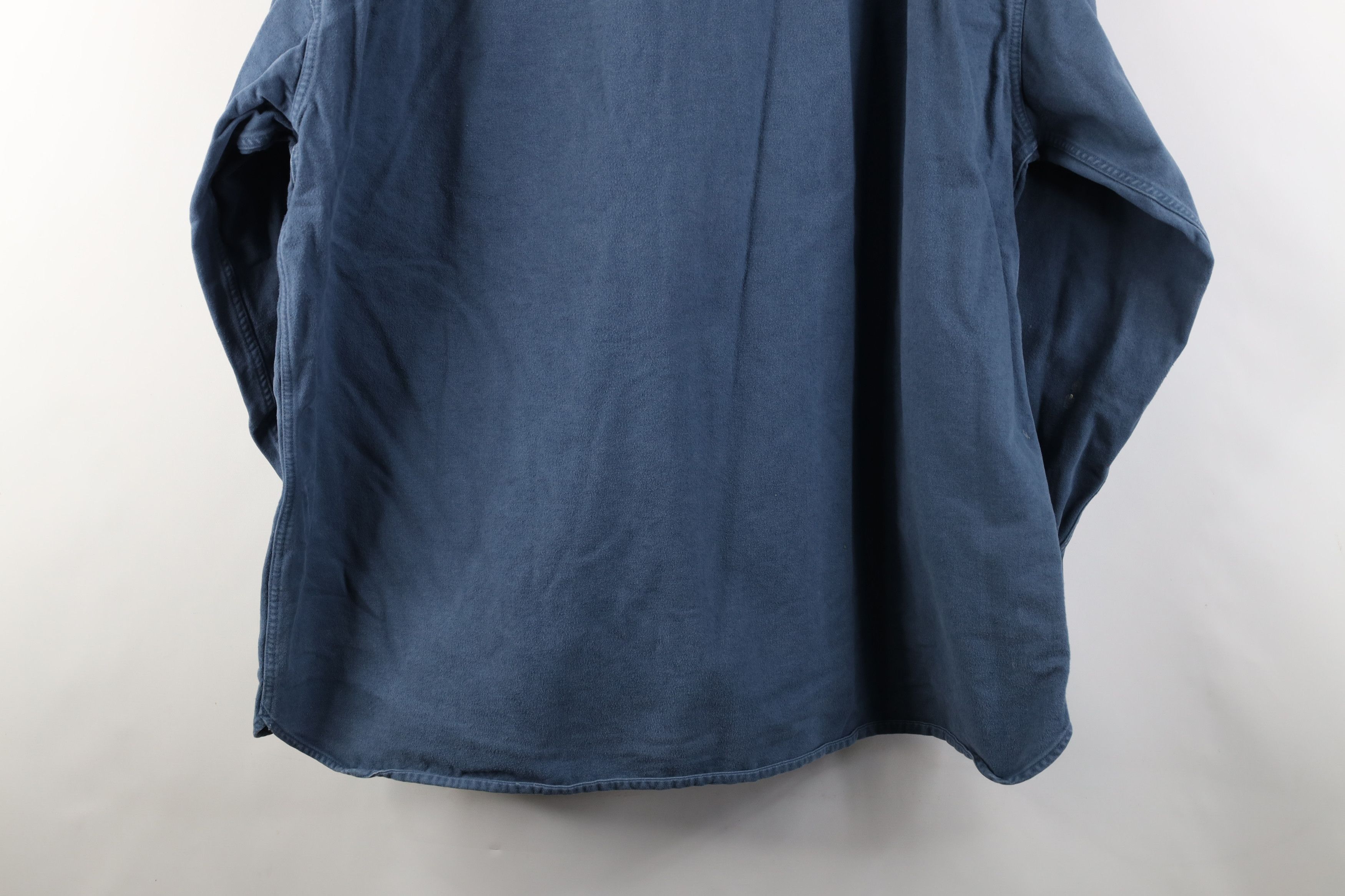 Cabelas Vintage 90s Cabelas Heavyweight Chamois Cloth Button Shirt Size US XXL / EU 58 / 5 - 16 Thumbnail