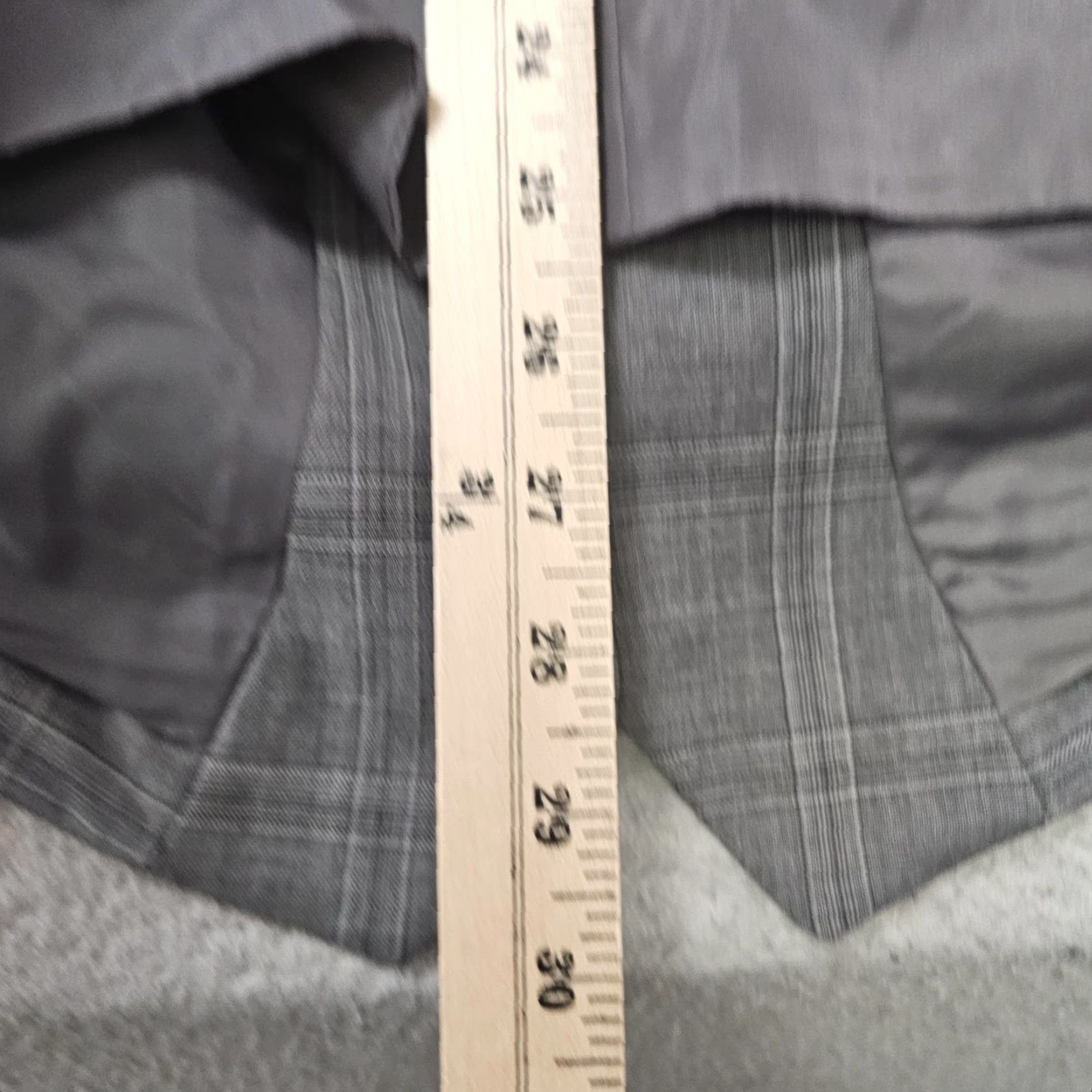 Stafford Stafford Vest Mens 4XL Gray Plaid Six-Button Belted Formal Suit Vest Waistcoat Size US XXL / EU 58 / 5 - 5 Thumbnail