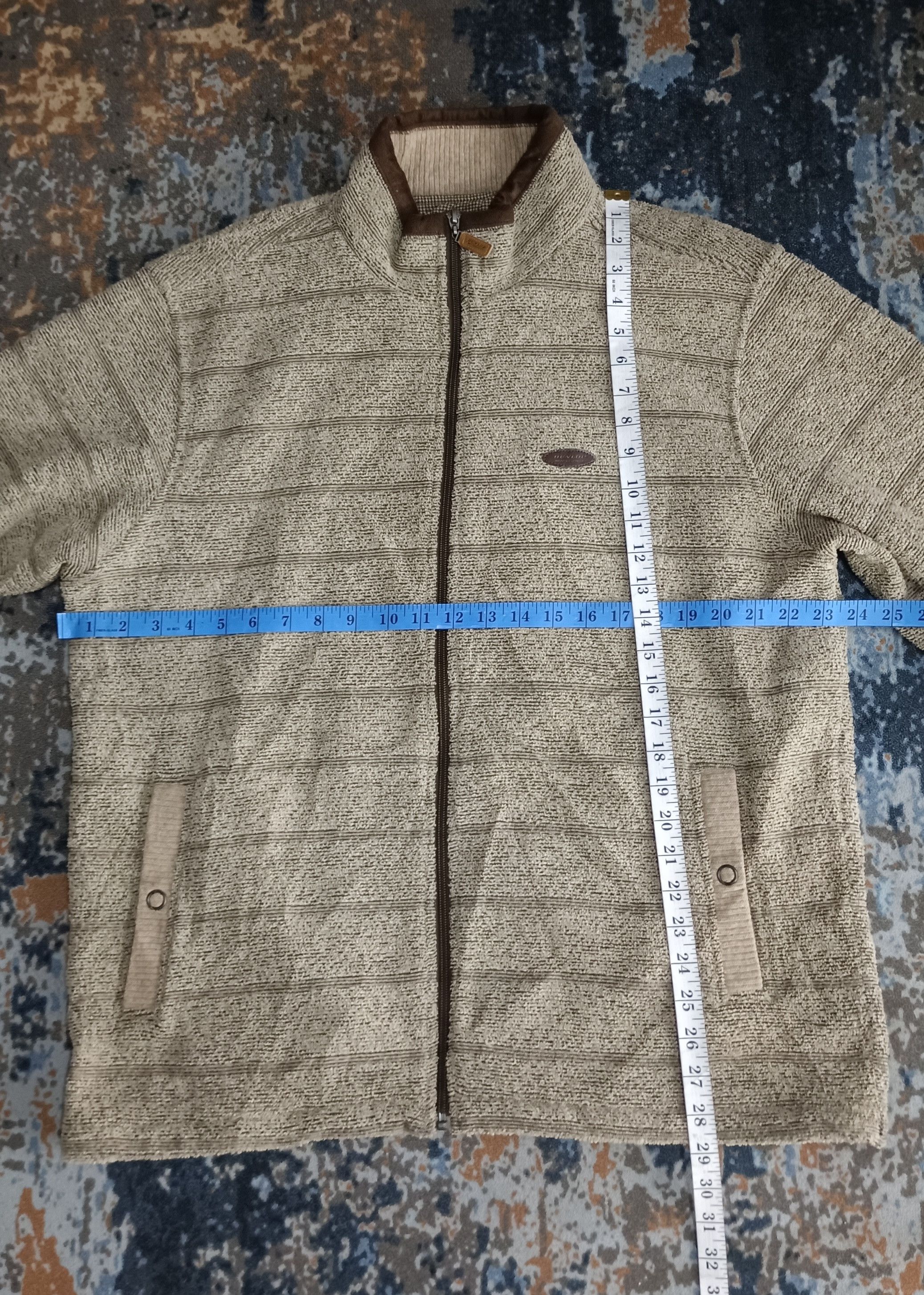 Dunlop Vintage🇯🇵 Dunlop Fleece Full Zipper Jacket Size US XL / EU 56 / 4 - 13 Thumbnail