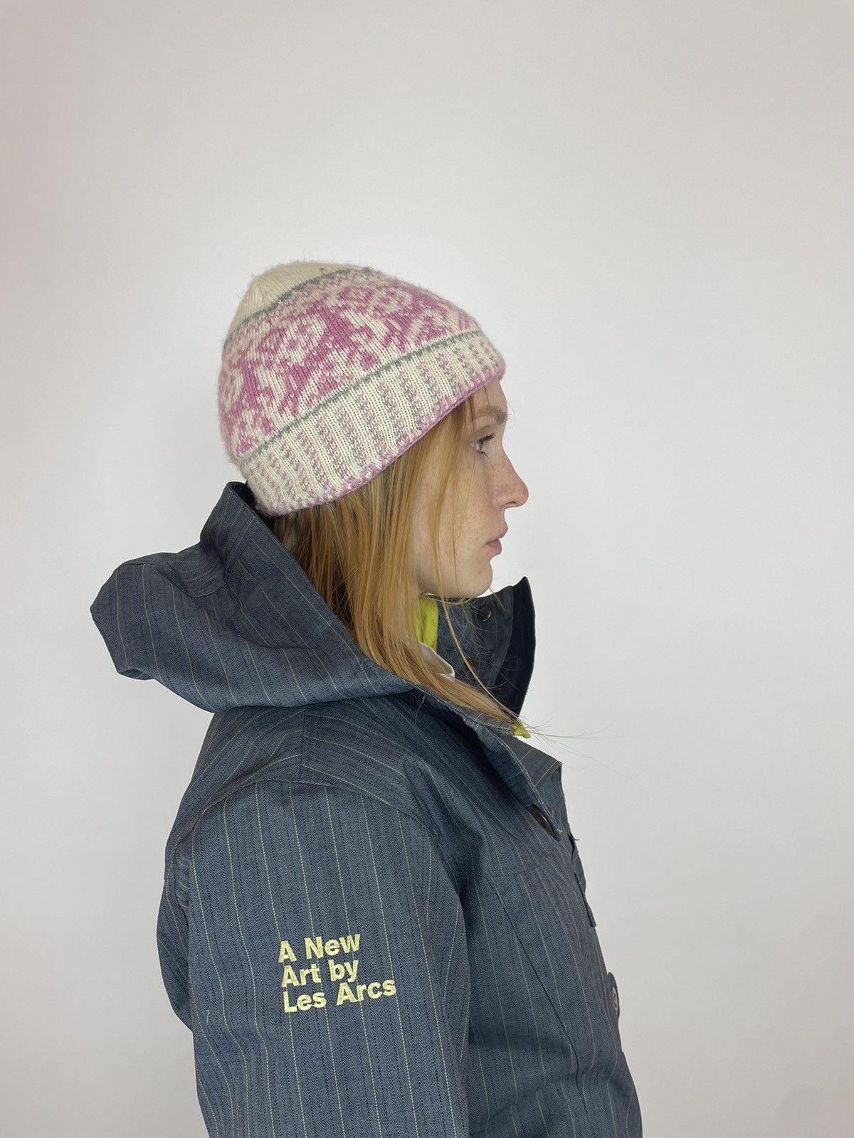 Designer NORLENDER WOOL HAT Womens cute pink beaunie one size Size ONE SIZE - 2 Thumbnail