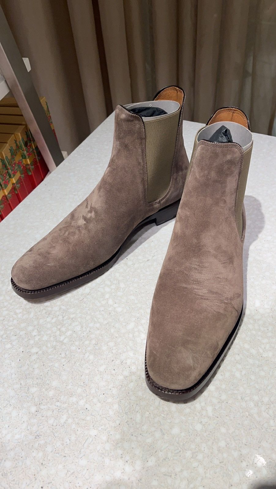 ralph lauren purple label boots